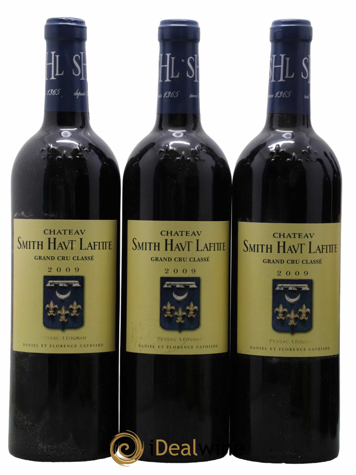 Château Smith Haut Lafitte Cru Classé de Graves 2009 - Lot de 3 bouteilles - 0