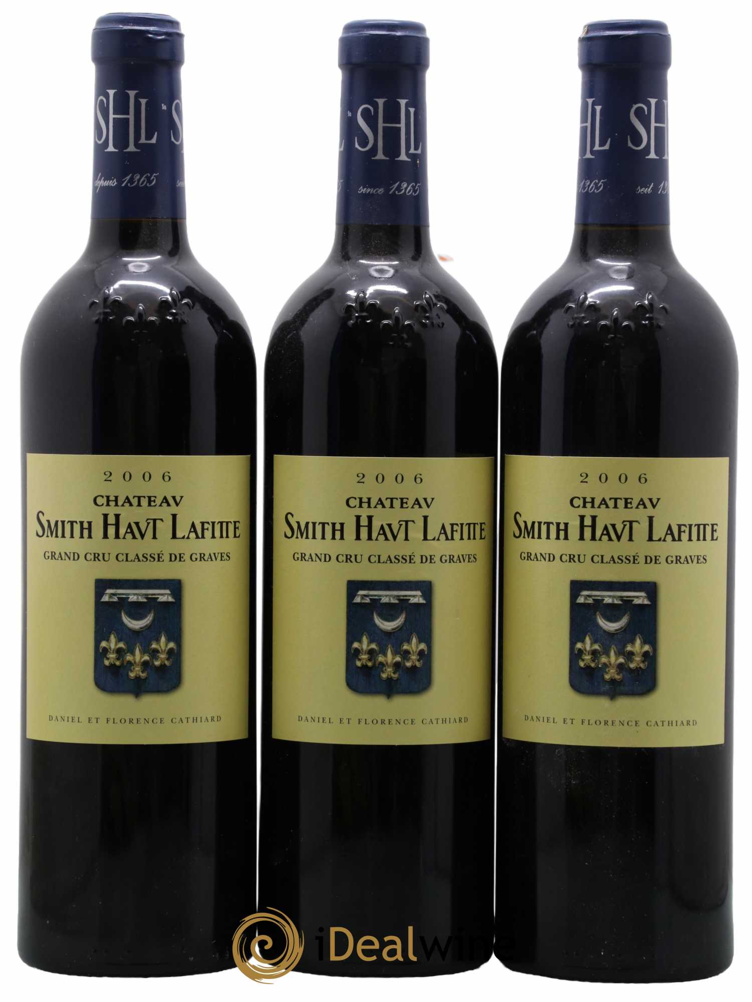Château Smith Haut Lafitte Cru Classé de Graves 2006 - Lot de 3 bouteilles - 0