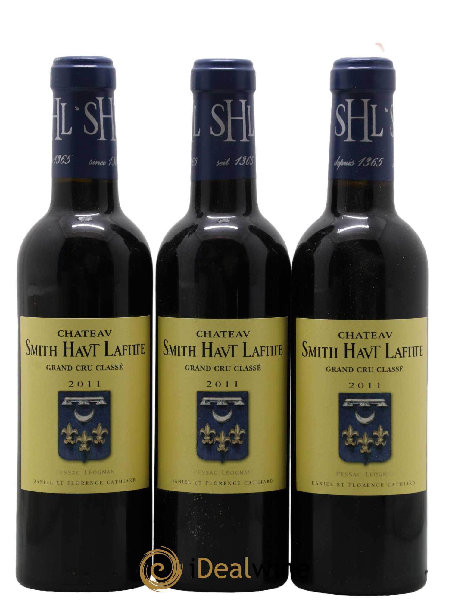 Château Smith Haut Lafitte Cru Classé de Graves 2011 - Lot de 3 demi bouteilles - 0
