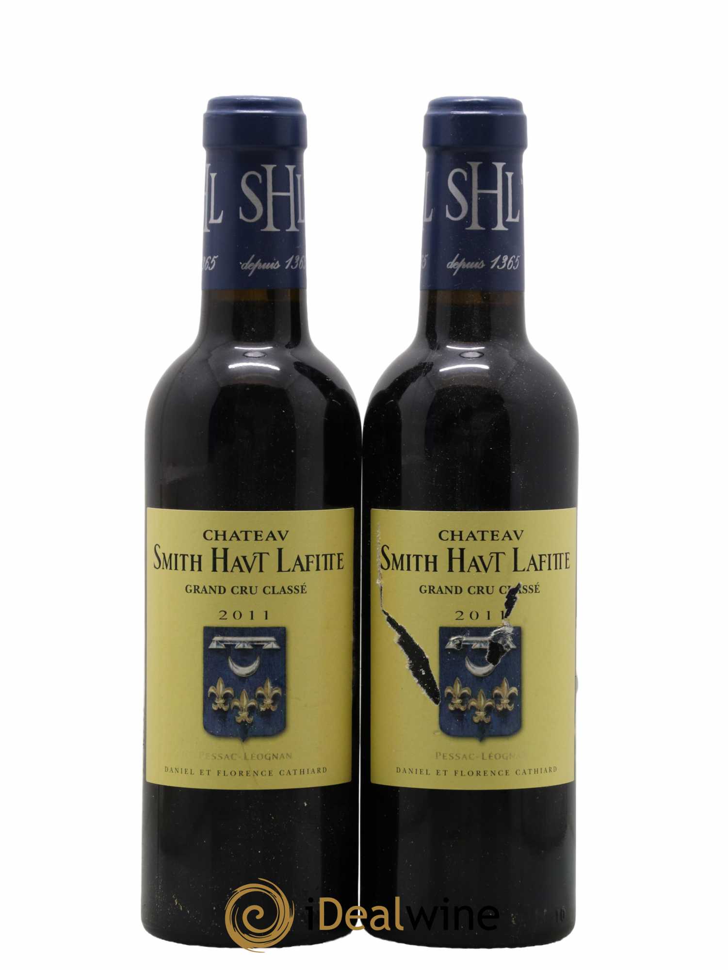 Château Smith Haut Lafitte Cru Classé de Graves 2011 - Lot de 2 demi bouteilles - 0
