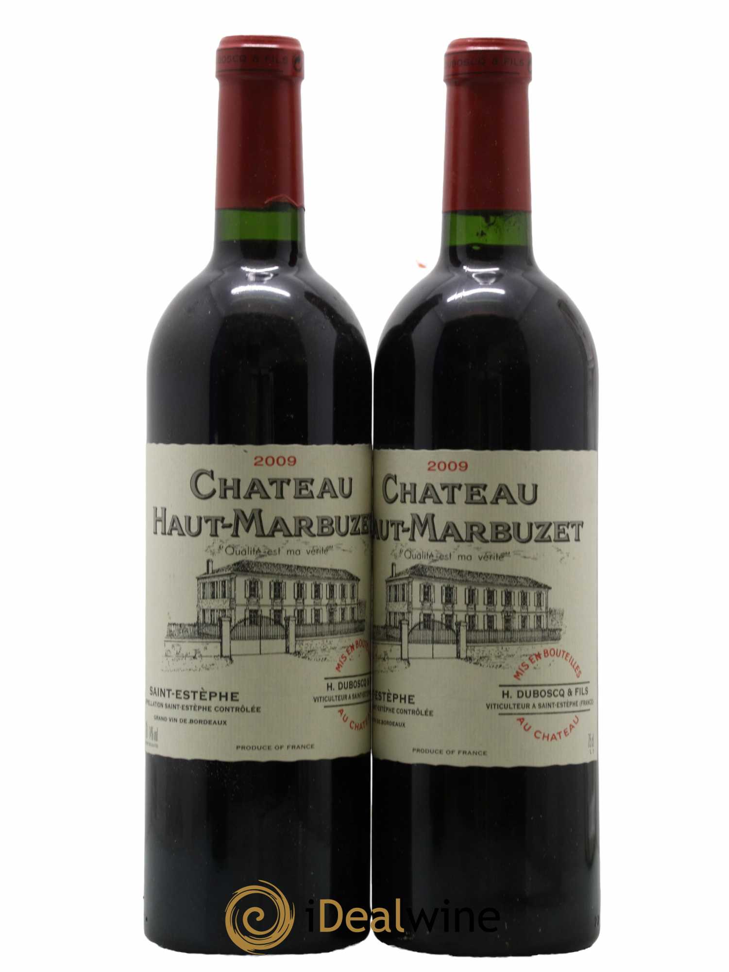 Château Haut Marbuzet 2009 - Lot de 2 bouteilles - 0