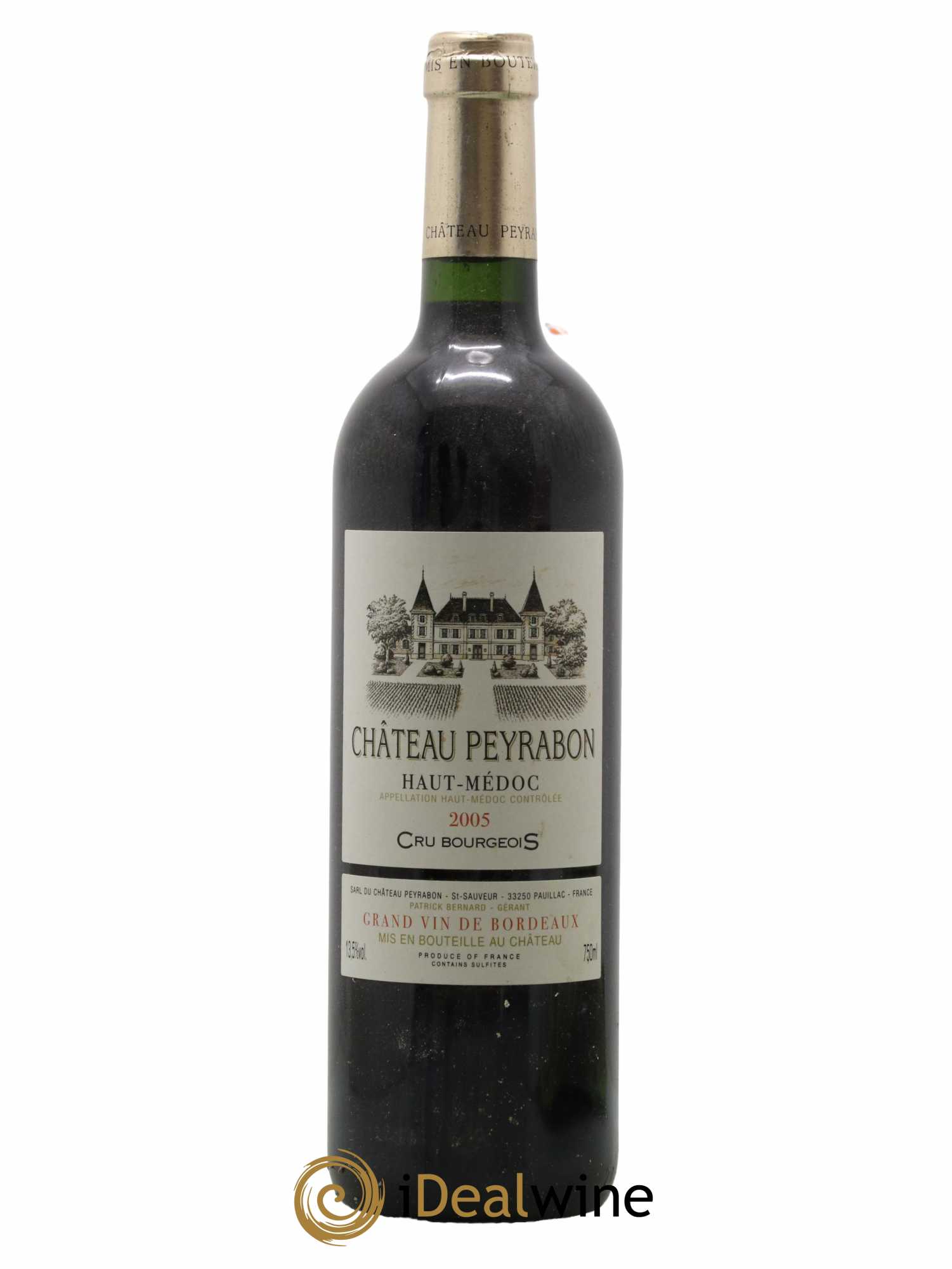 Château Peyrabon Cru Bourgeois 2005 - Lot de 1 bouteille - 0