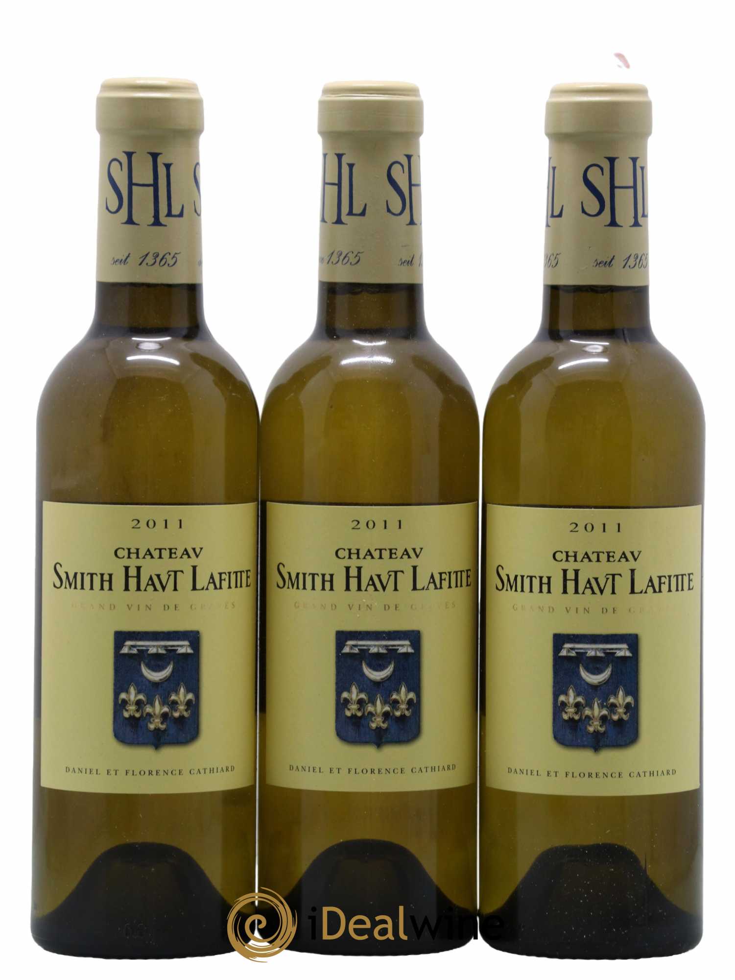 Château Smith Haut Lafitte 2011 - Posten von 3 Demi-Flaschen - 0
