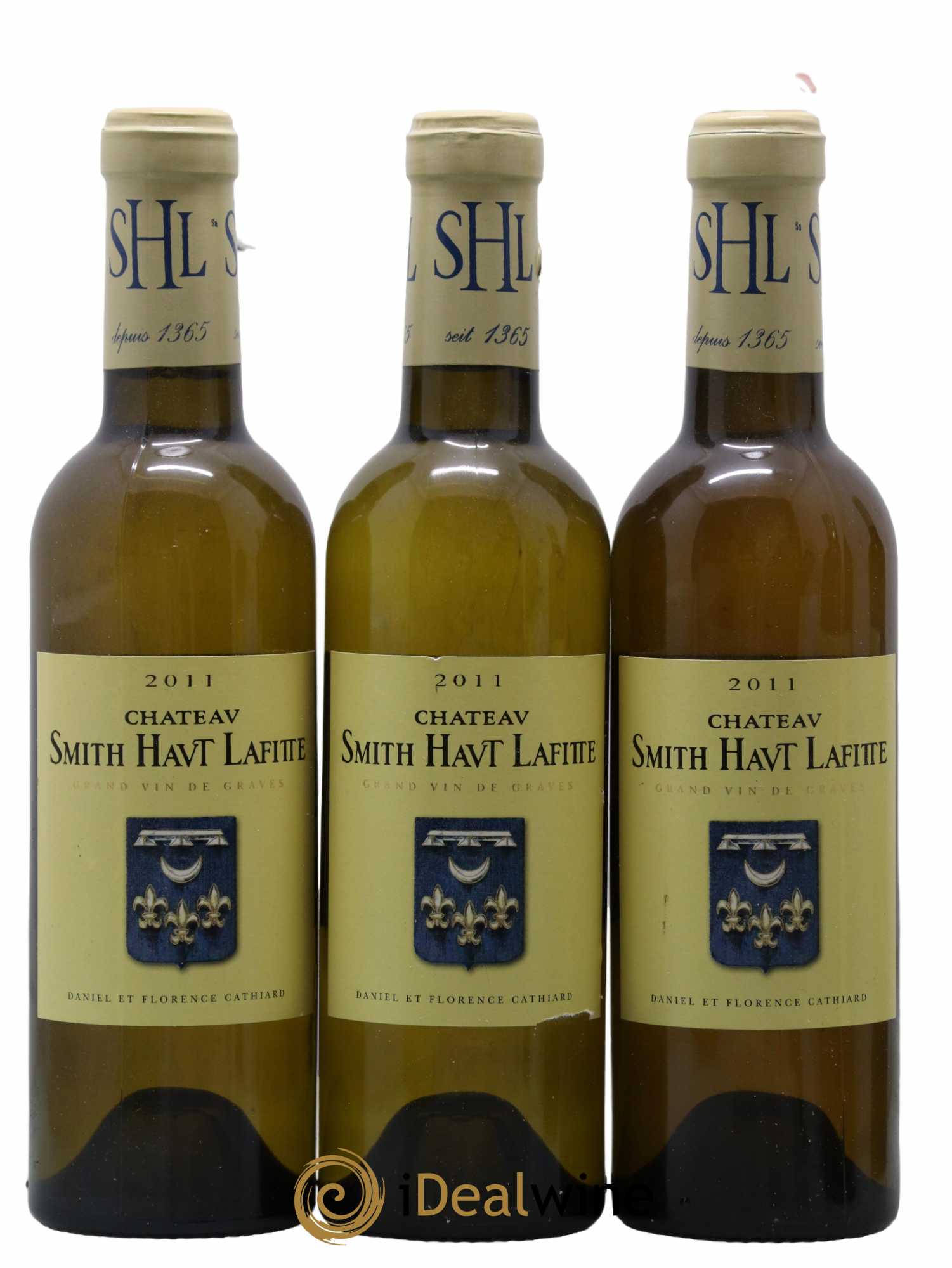 Château Smith Haut Lafitte 2011 - Posten von 3 Demi-Flaschen - 0