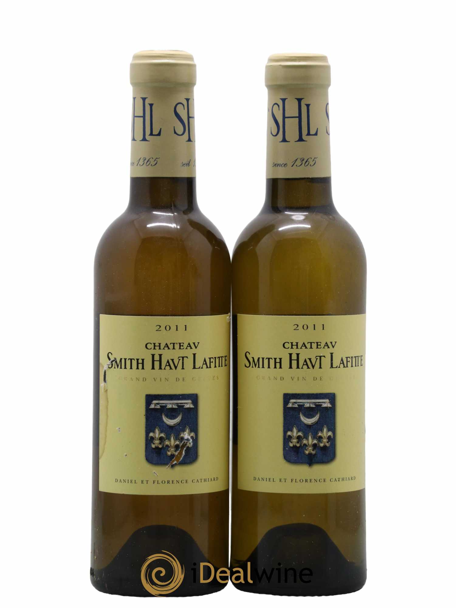 Château Smith Haut Lafitte 2011 - Posten von 2 Demi-Flaschen - 0