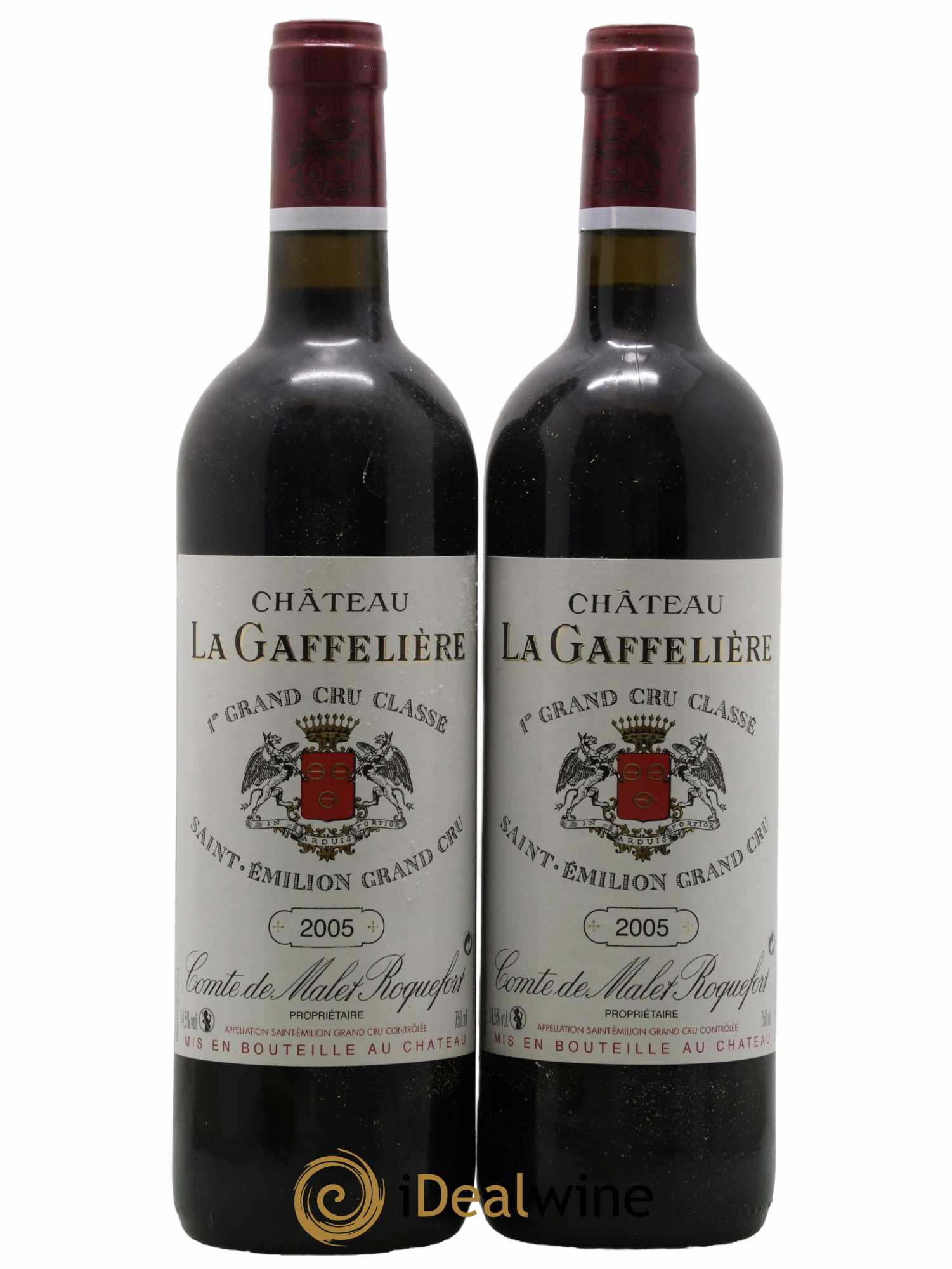 Château la Gaffelière 1er Grand Cru Classé B 2005 - Lot de 2 bouteilles - 0