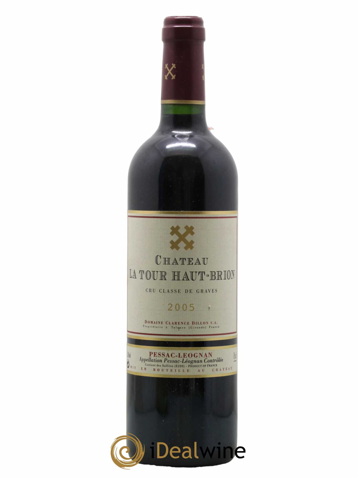 Château la Tour Haut-Brion Cru Classé de Graves 2005 - Lot de 1 bouteille - 0