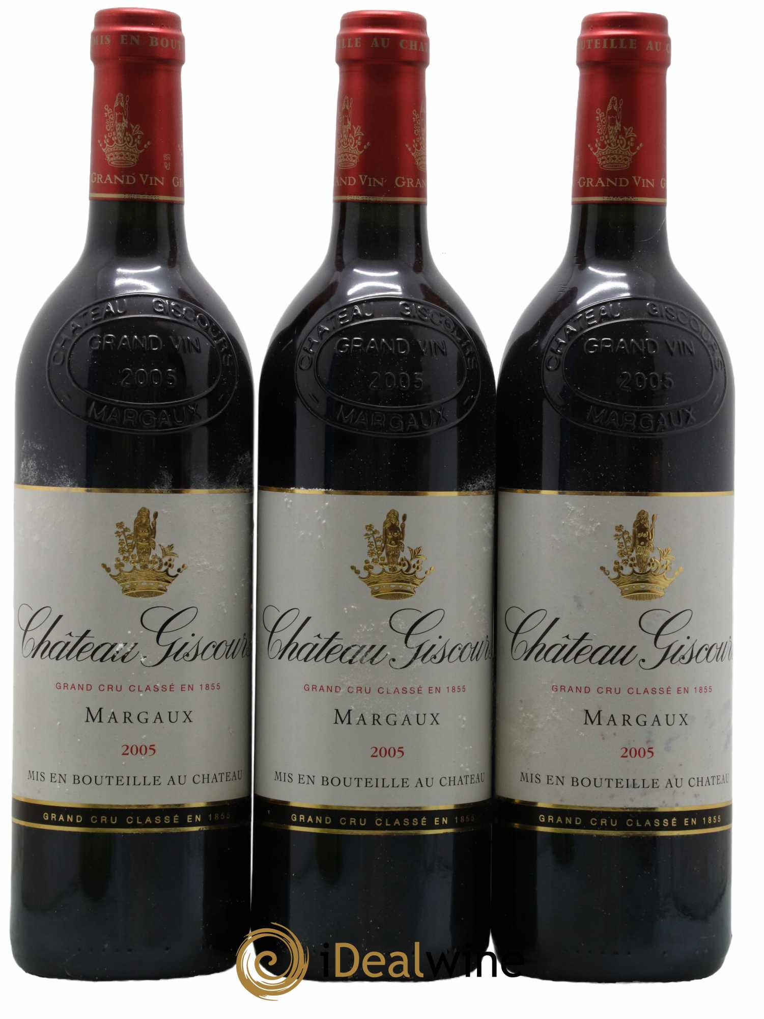 Château Giscours 3ème Grand Cru Classé 2005 - Lot de 3 bouteilles - 0
