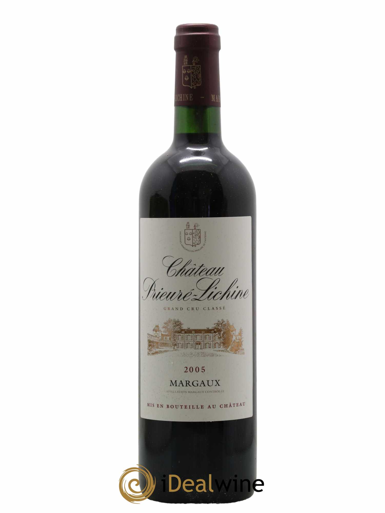 Château Prieuré Lichine 4ème Grand Cru Classé 2005 - Lot de 1 bouteille - 0
