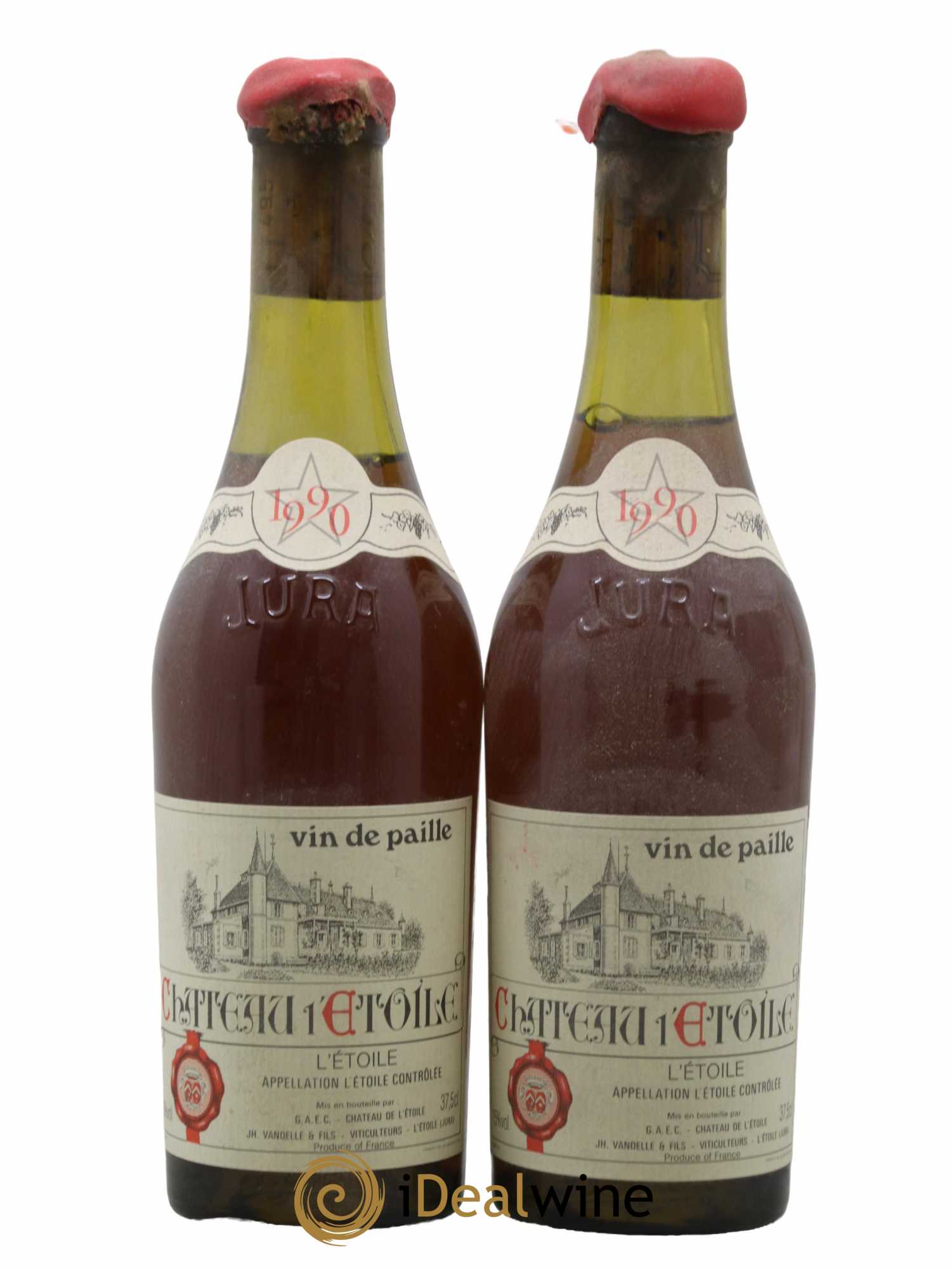 L'Etoile Vin de Paille David Geneletti Château de L'Etoile 1990 - Posten von 2 Demi-Flaschen - 0