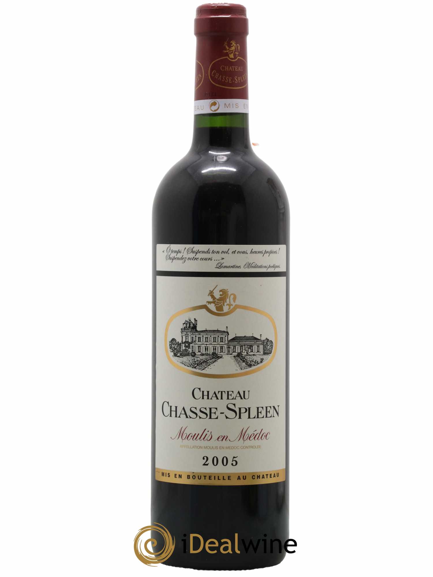 Château Chasse Spleen 2005 - Lot de 1 bouteille - 0