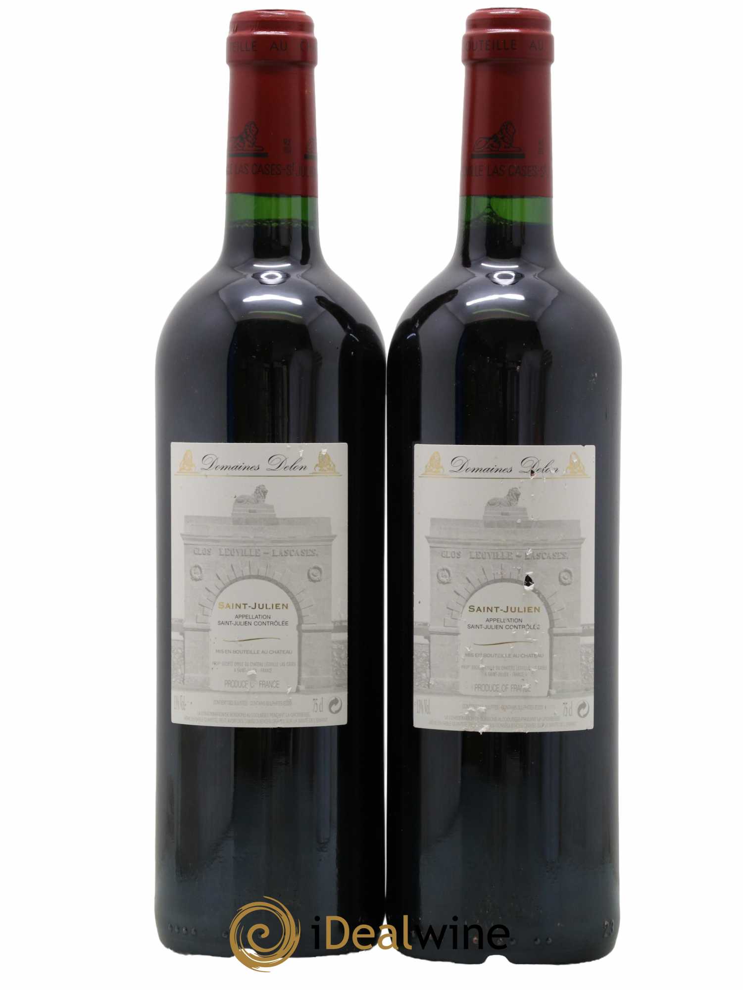 Château Léoville Las Cases 2ème Grand Cru Classé 2005 - Lot de 2 bouteilles - 1
