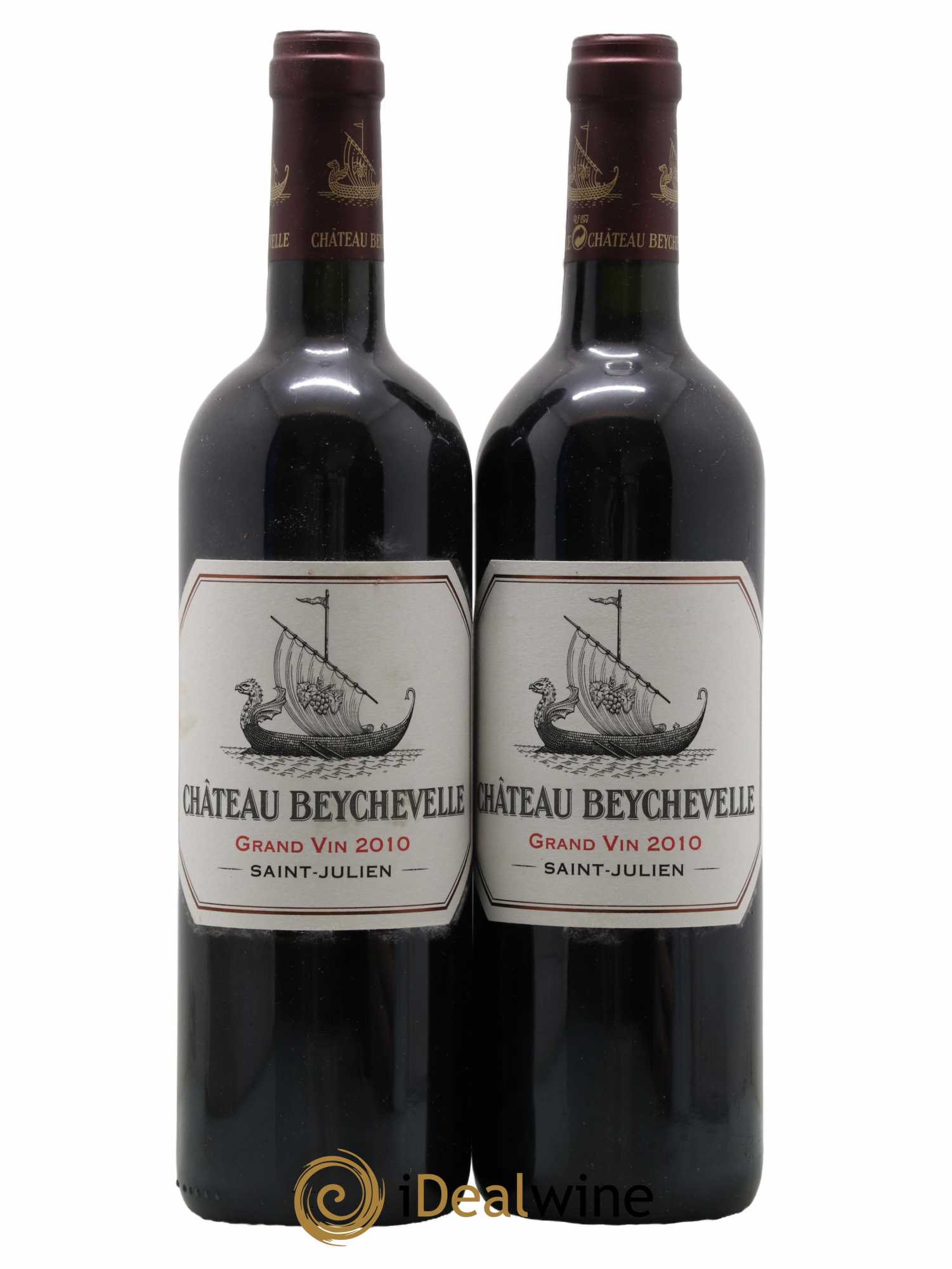 Château Beychevelle 4ème Grand Cru Classé 2010 - Lot de 2 bouteilles - 0