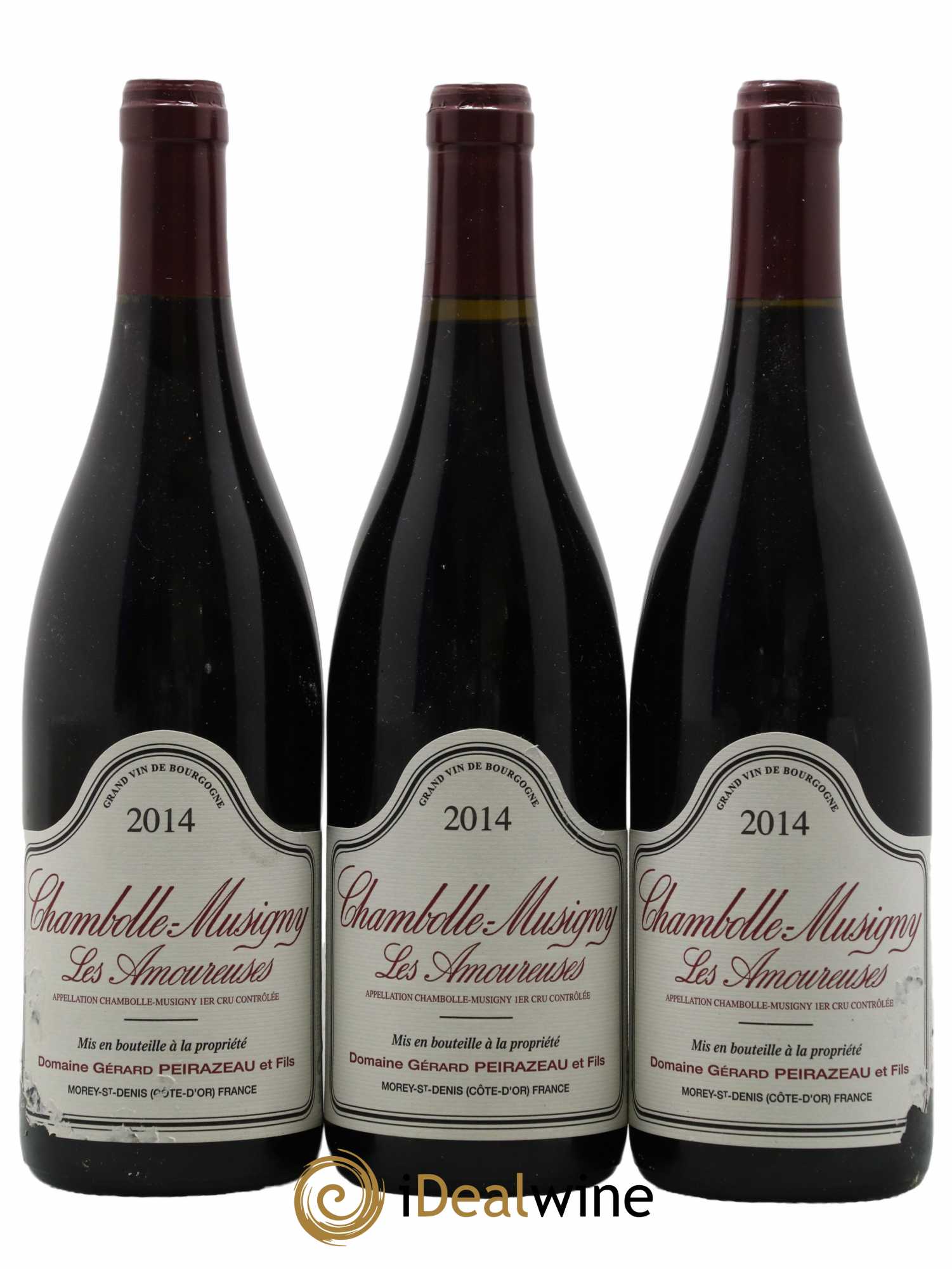 Chambolle-Musigny 1er Cru Les Amoureuses Peirazeau (Domaine) 2014 - Lot de 3 bouteilles - 0