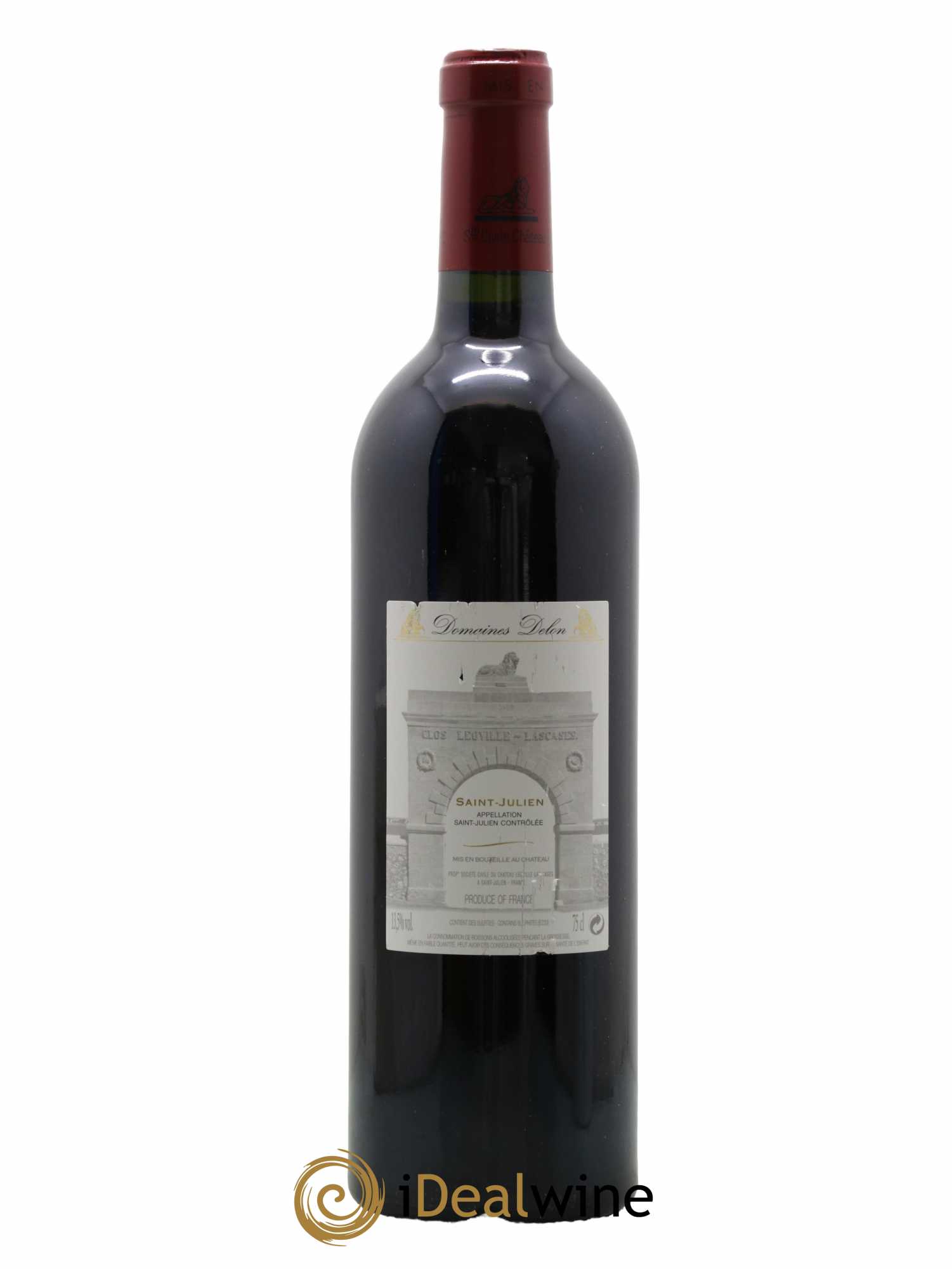 Château Léoville Las Cases 2ème Grand Cru Classé 2008 - Lot de 1 bouteille - 1