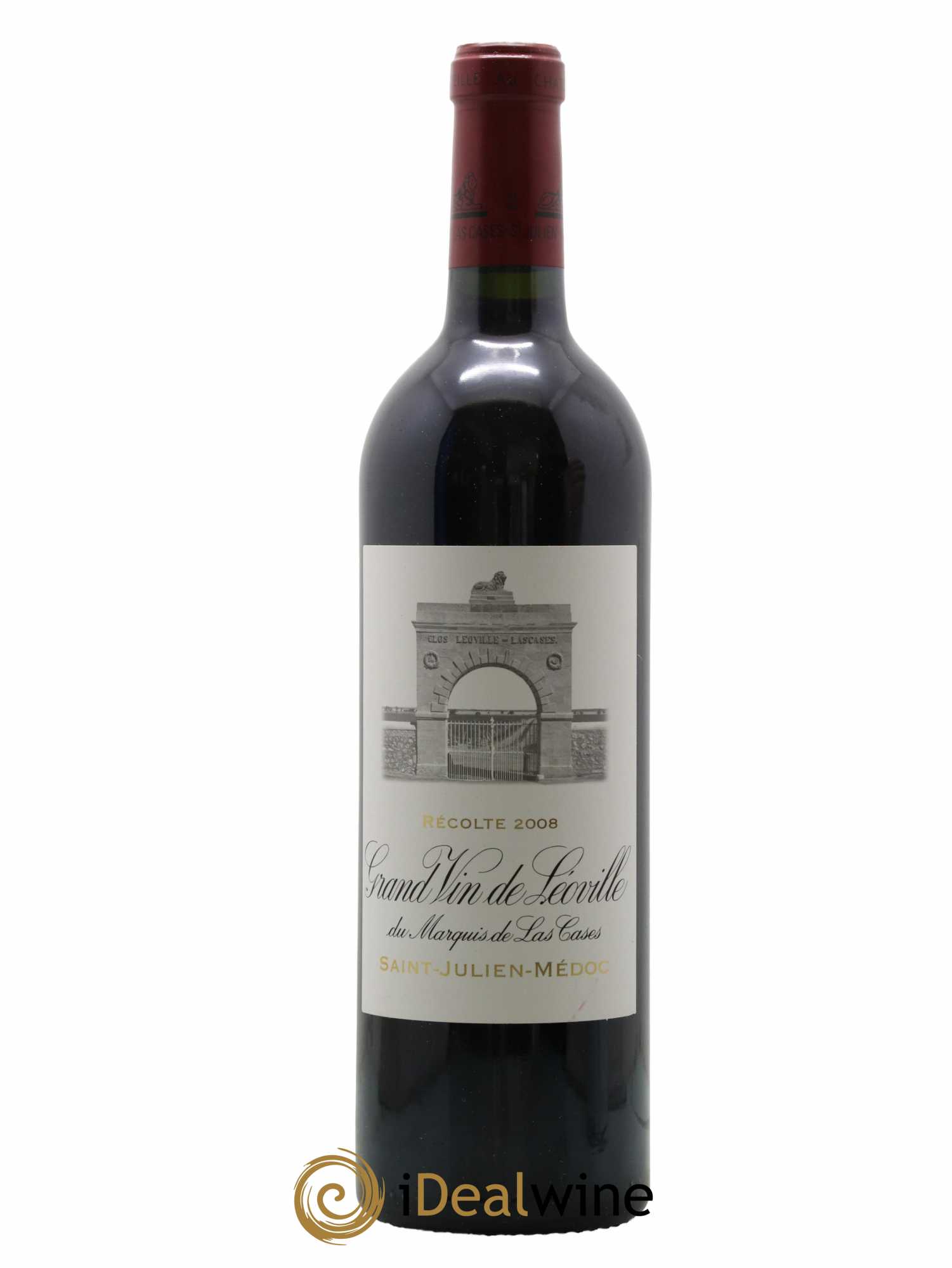 Château Léoville Las Cases 2ème Grand Cru Classé 2008 - Lot de 1 bouteille - 0