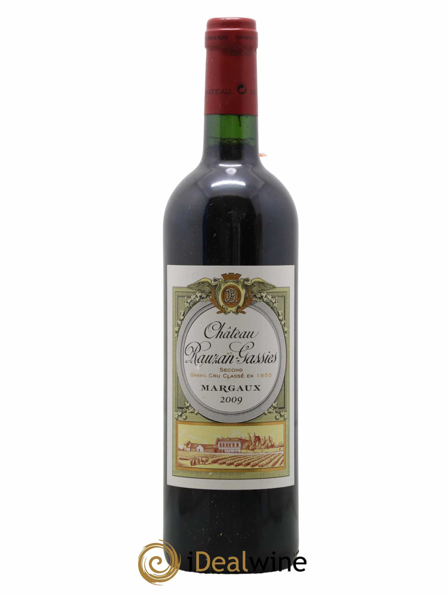 Château Rauzan-Gassies 2ème Grand Cru Classé 2009 - Lot de 1 bouteille - 0