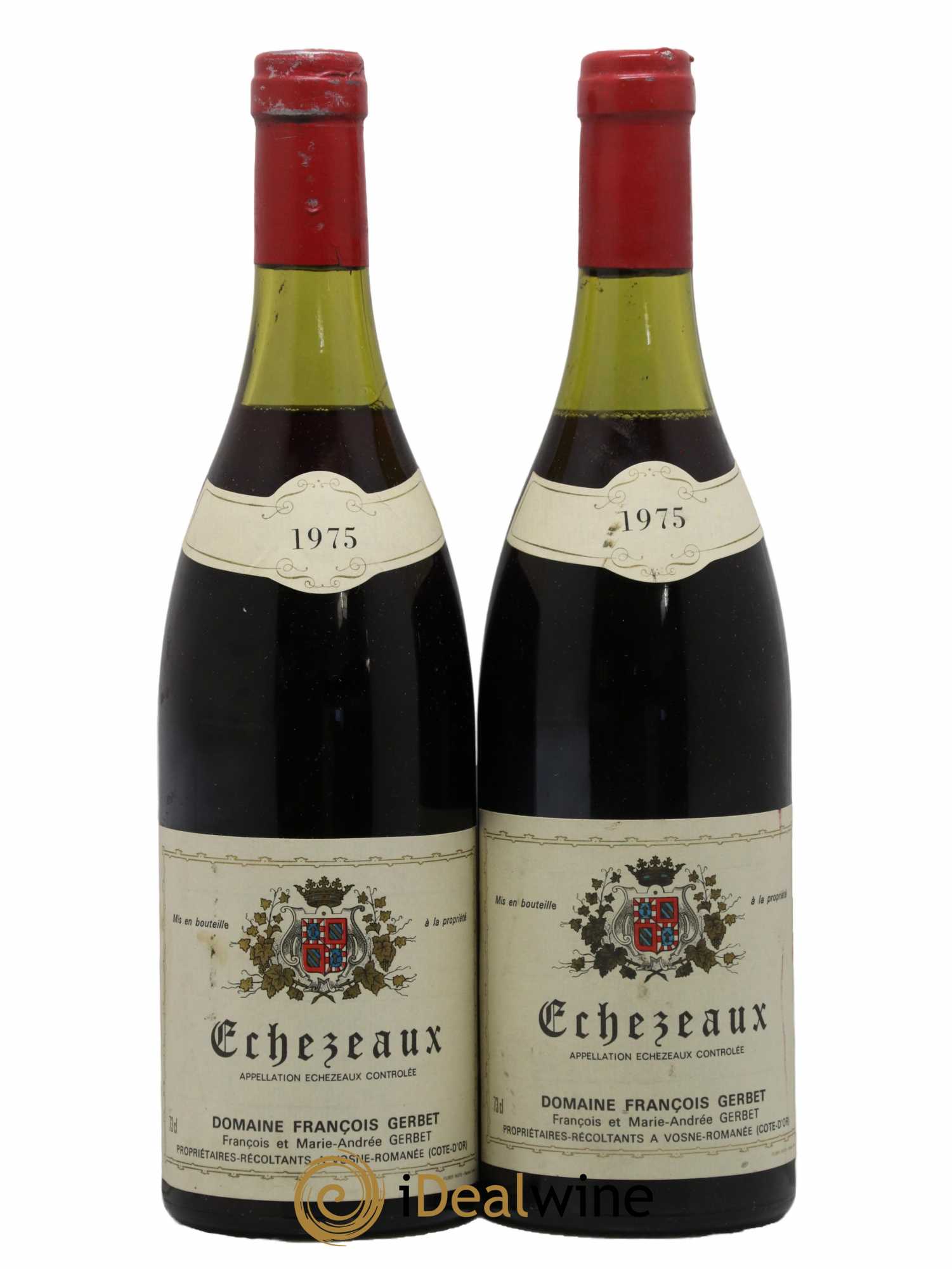 Echezeaux Grand Cru François Gerbet 1975 - Lot de 2 bouteilles - 0