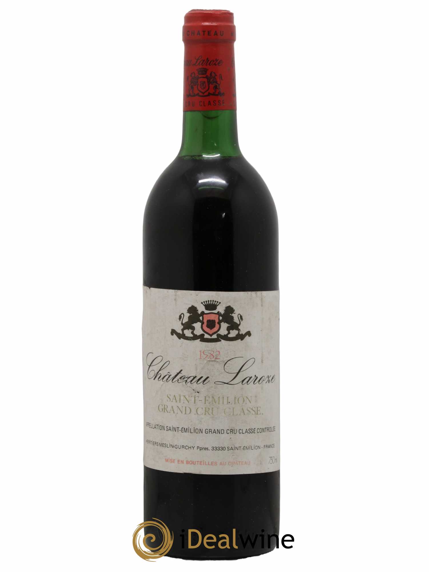 Château Laroze Grand Cru Classé 1982 - Lot de 1 bouteille - 0