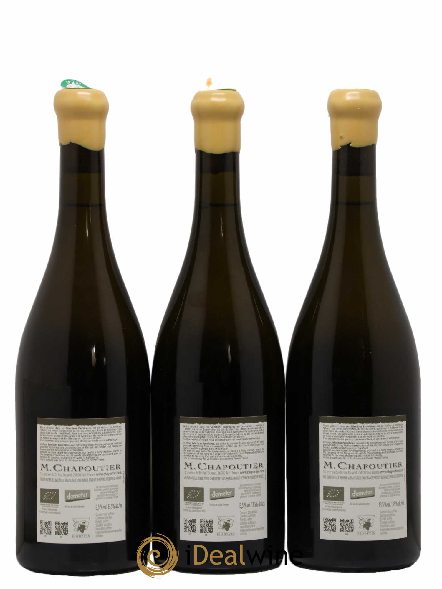 Hermitage Ermitage de l'Orée Chapoutier 2012 - Lot de 3 bouteilles - 1