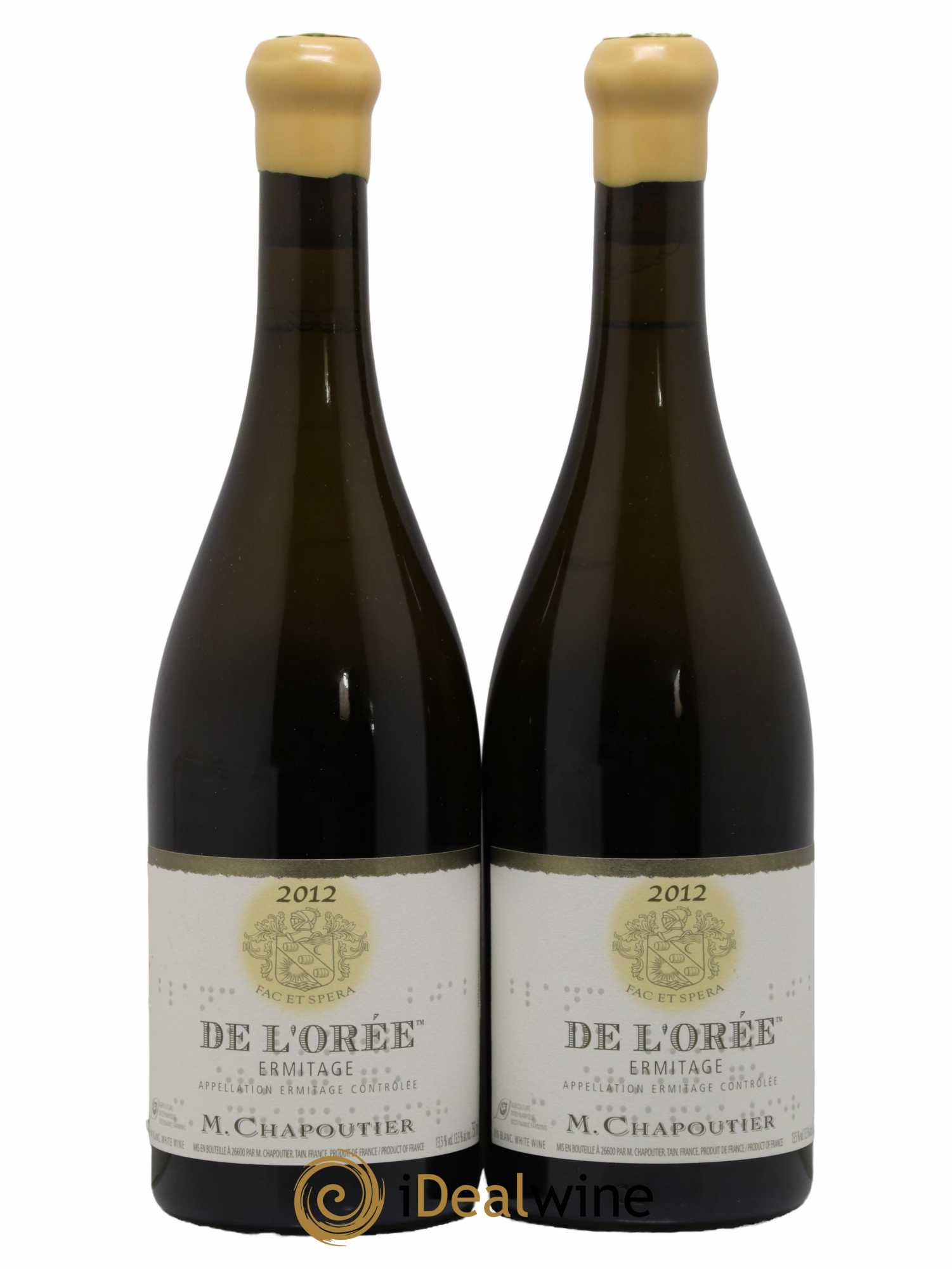 Hermitage Ermitage de l'Orée Chapoutier 2012 - Lot de 2 bouteilles - 0