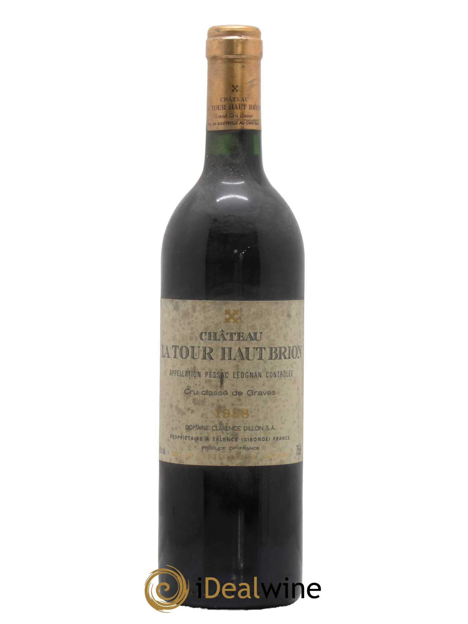 Château la Tour Haut-Brion Cru Classé de Graves 1988 - Lot de 1 bouteille - 0