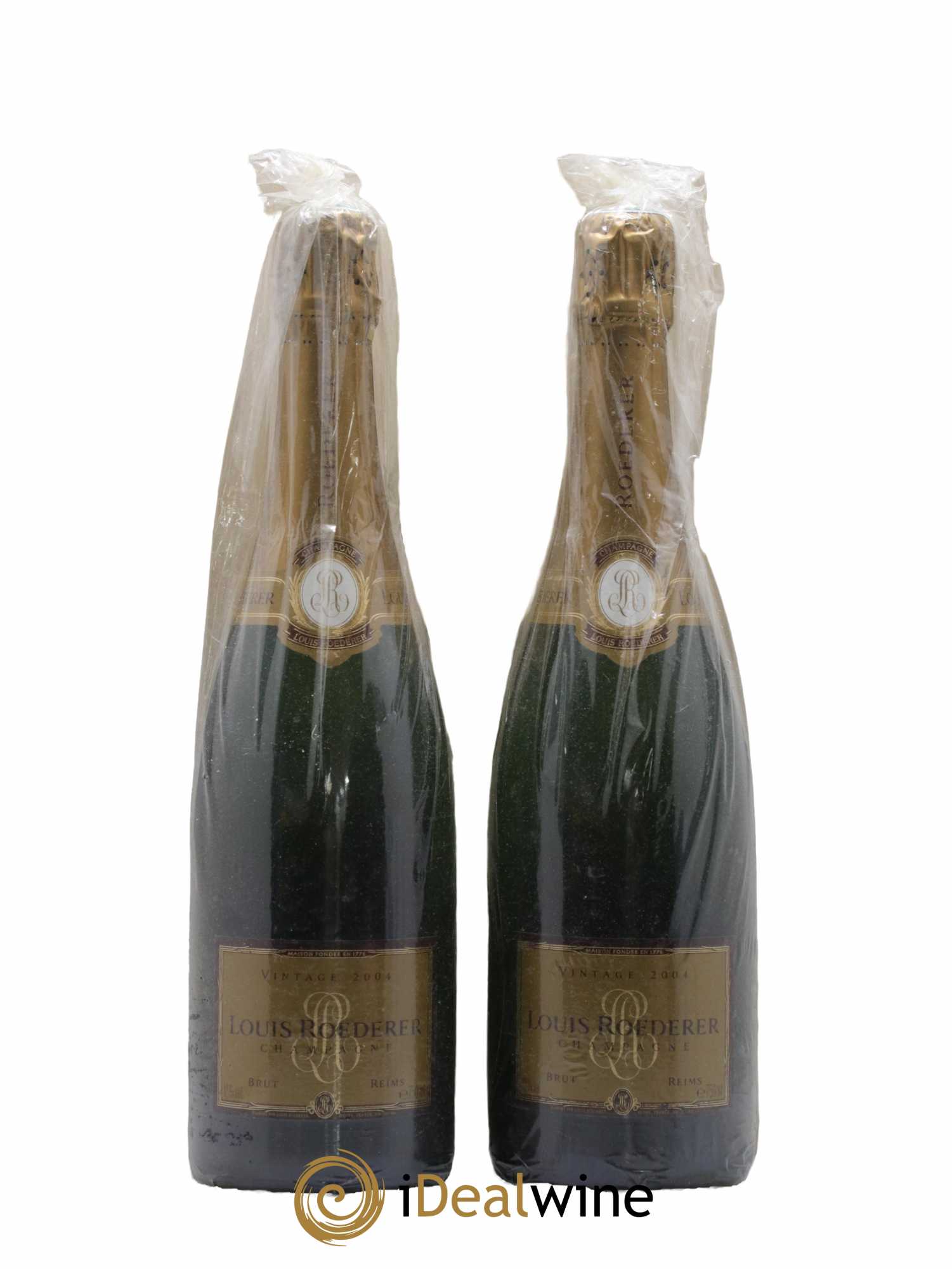 Millésimé Brut Louis Roederer 2004 - Lot de 2 bouteilles - 0