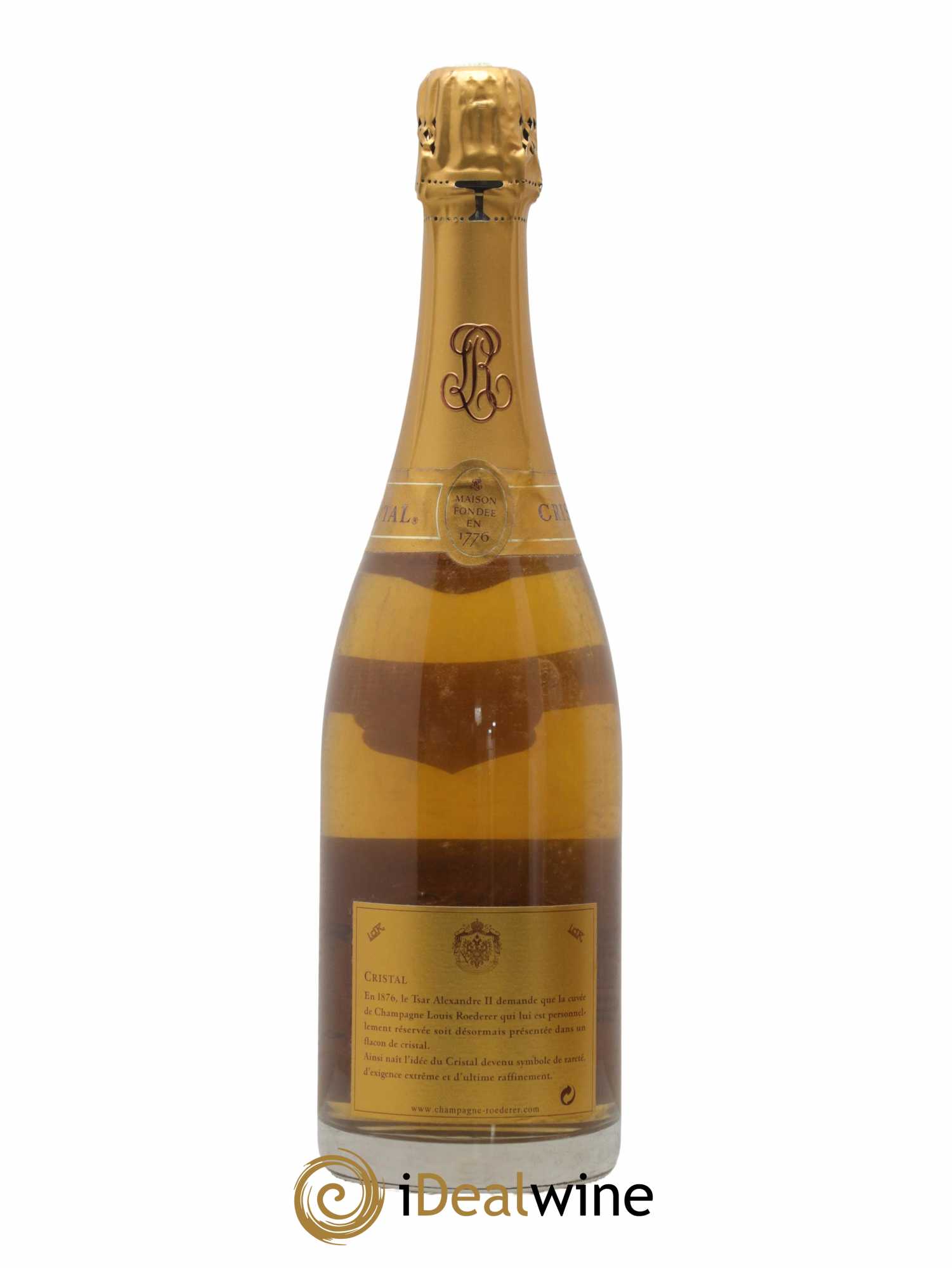 Cristal Louis Roederer 1996 - Lot de 1 bouteille - 2