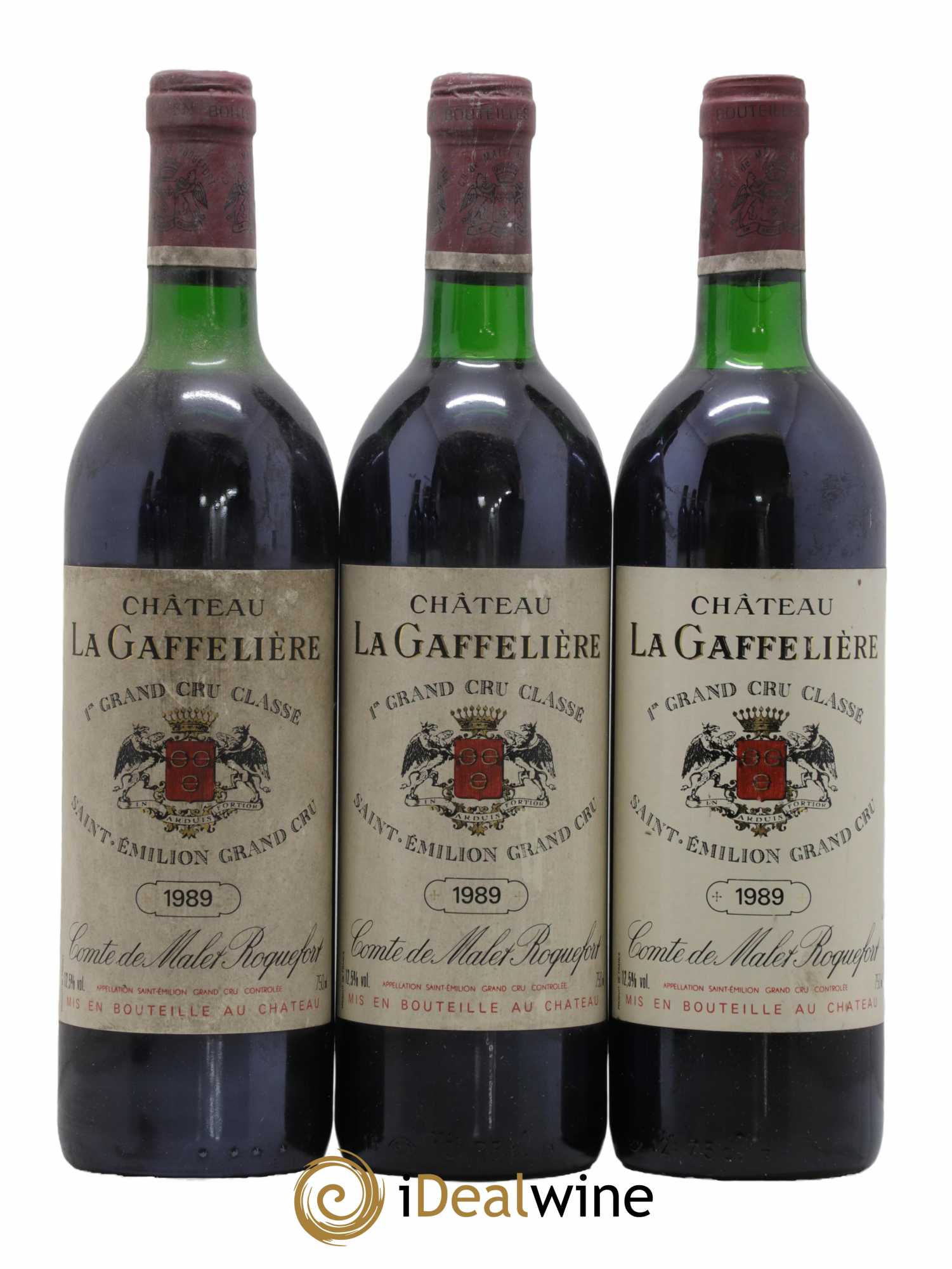 Château la Gaffelière 1er Grand Cru Classé B 1989 - Lot de 12 bouteilles - 3