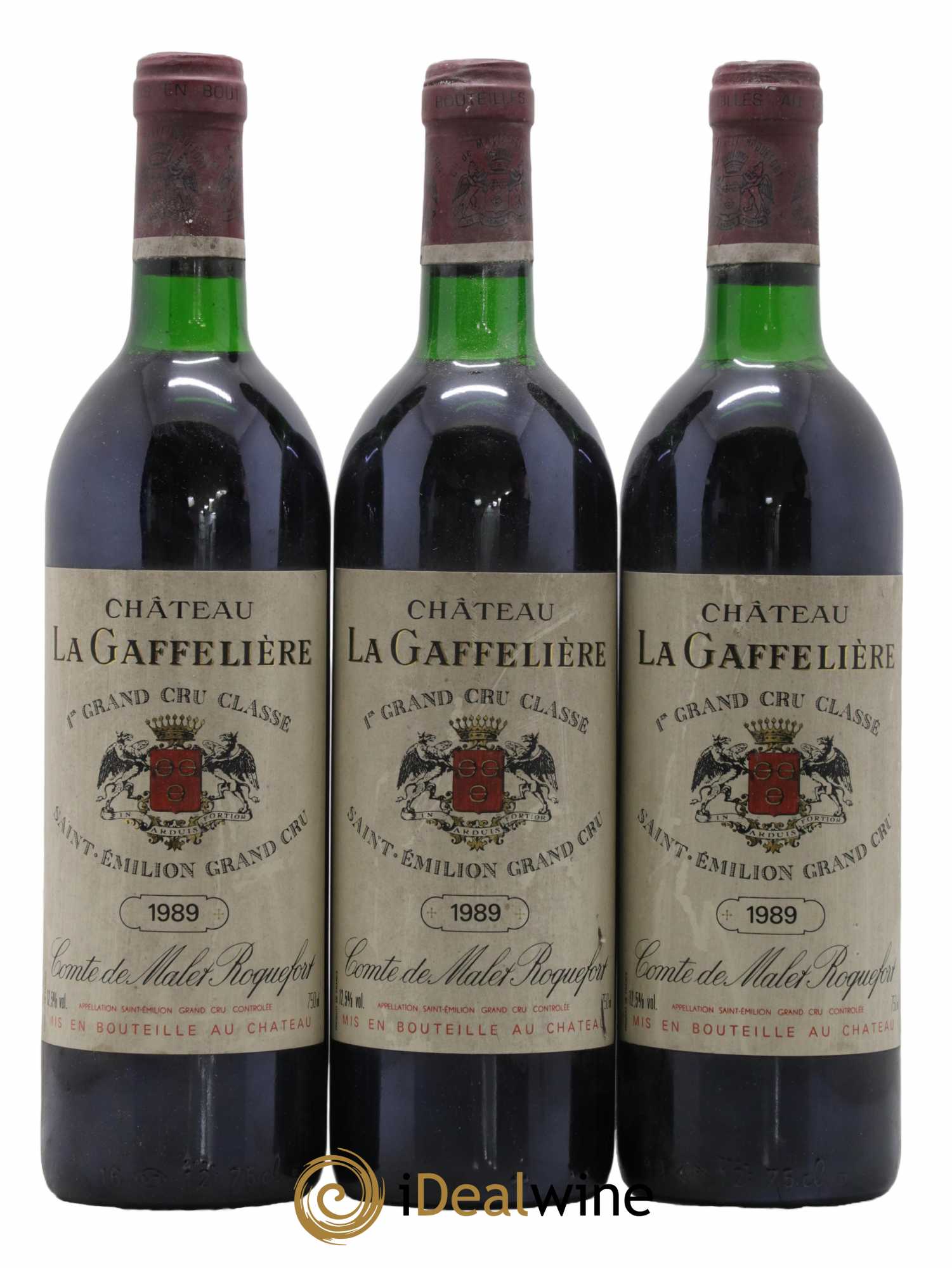 Château la Gaffelière 1er Grand Cru Classé B 1989 - Lot de 12 bouteilles - 4
