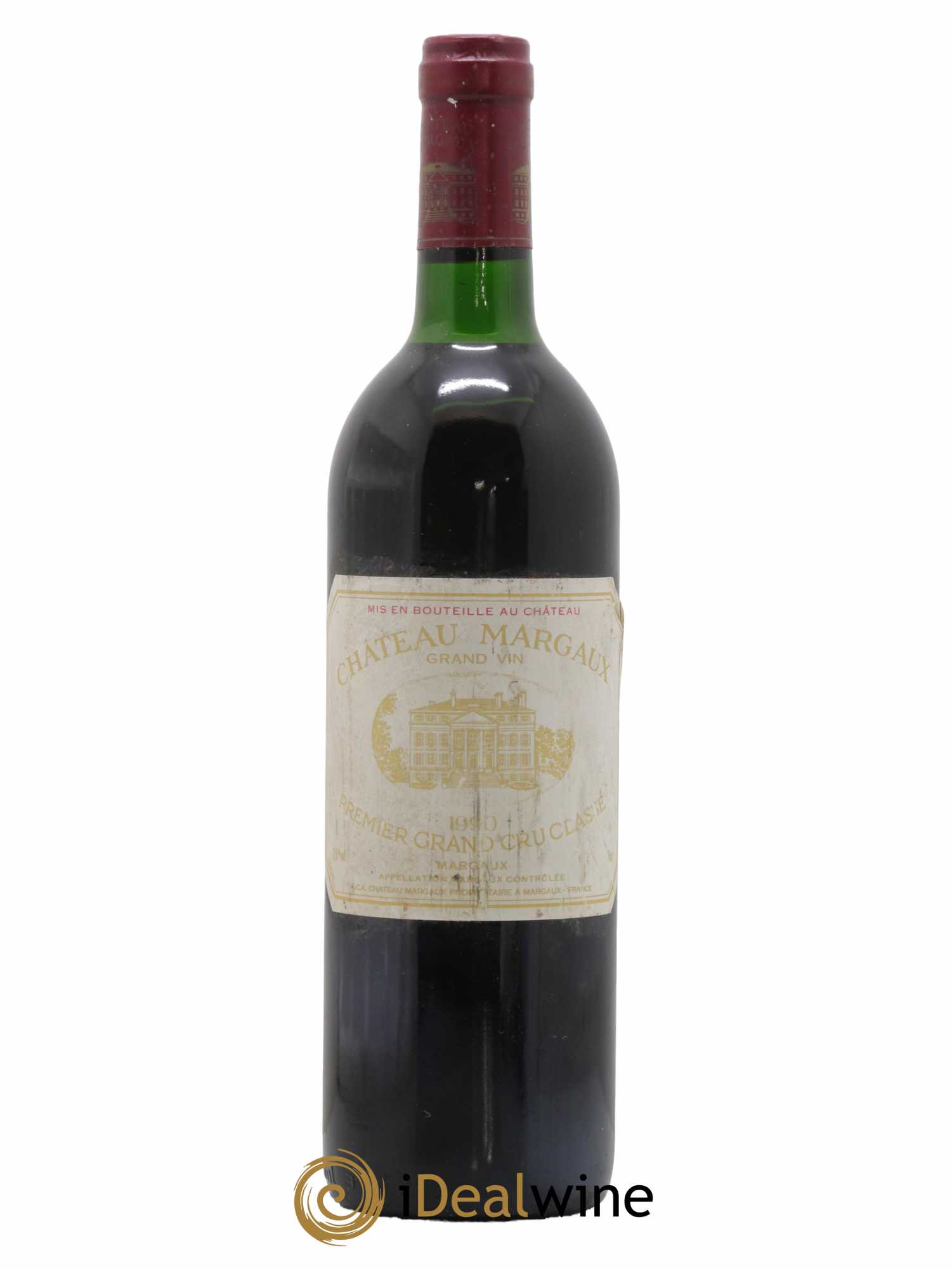Château Margaux 1er Grand Cru Classé 1990 - Lot de 1 bouteille - 0