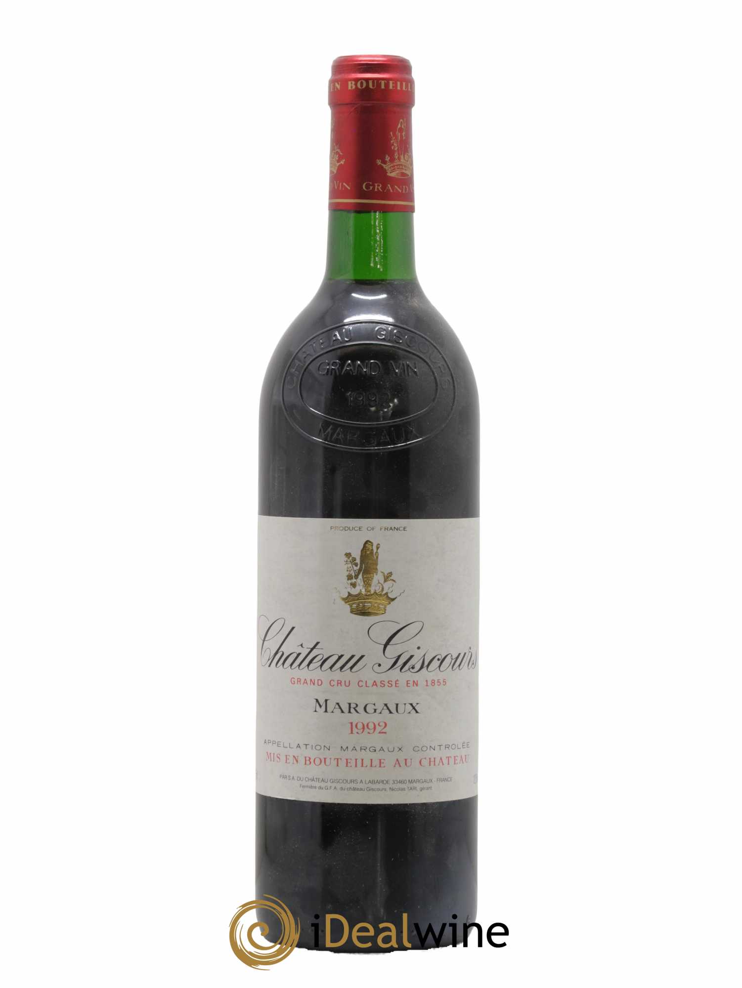 Château Giscours 3ème Grand Cru Classé 1992 - Lot de 1 bouteille - 0