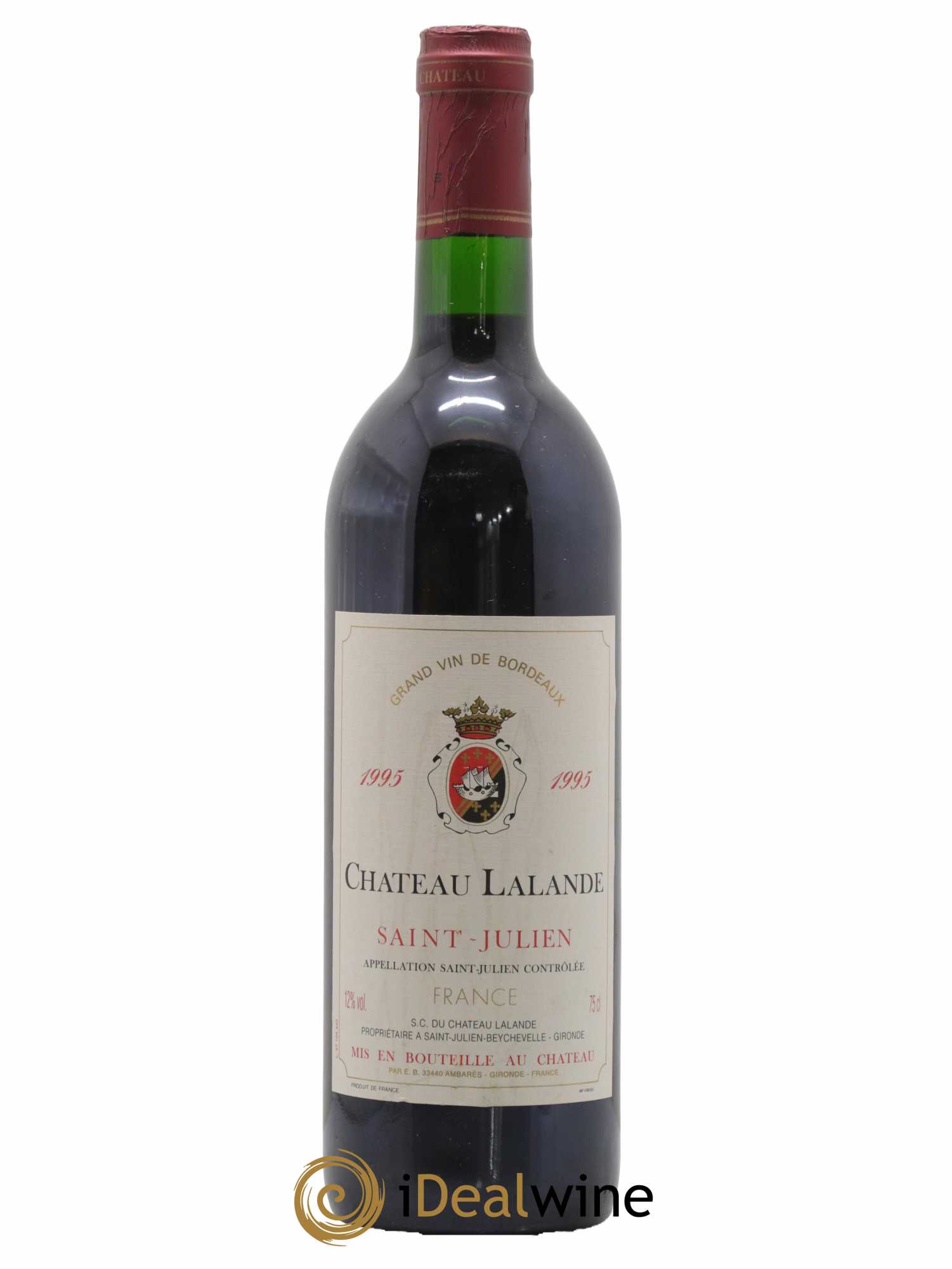 Château Lalande 1995 - Lot de 1 bouteille - 0