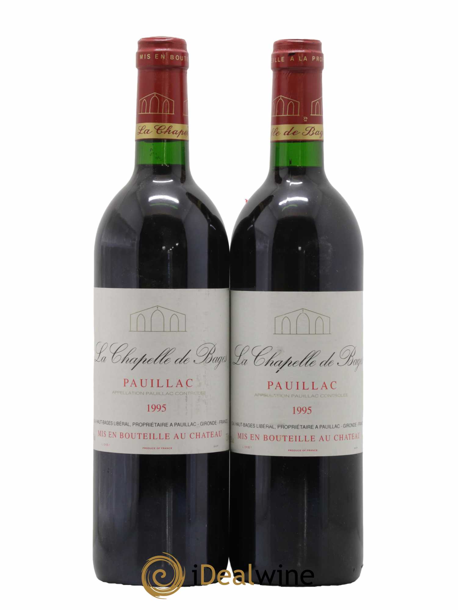 La Chapelle de Haut Bages 1995 - Lot de 2 bouteilles - 0