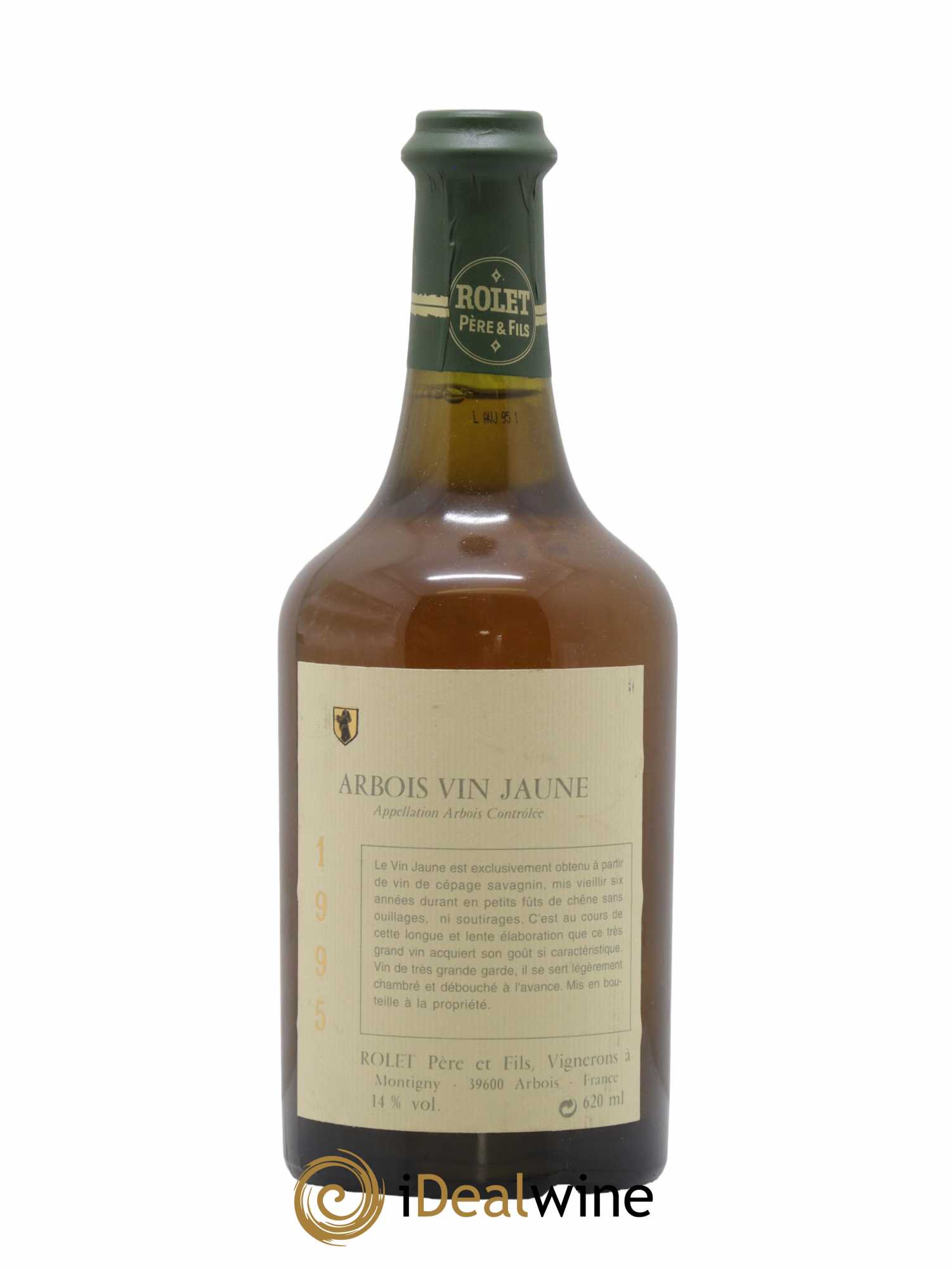 Arbois Vin Jaune Domaine Rolet 1995 - Lot de 1 bouteille - 0