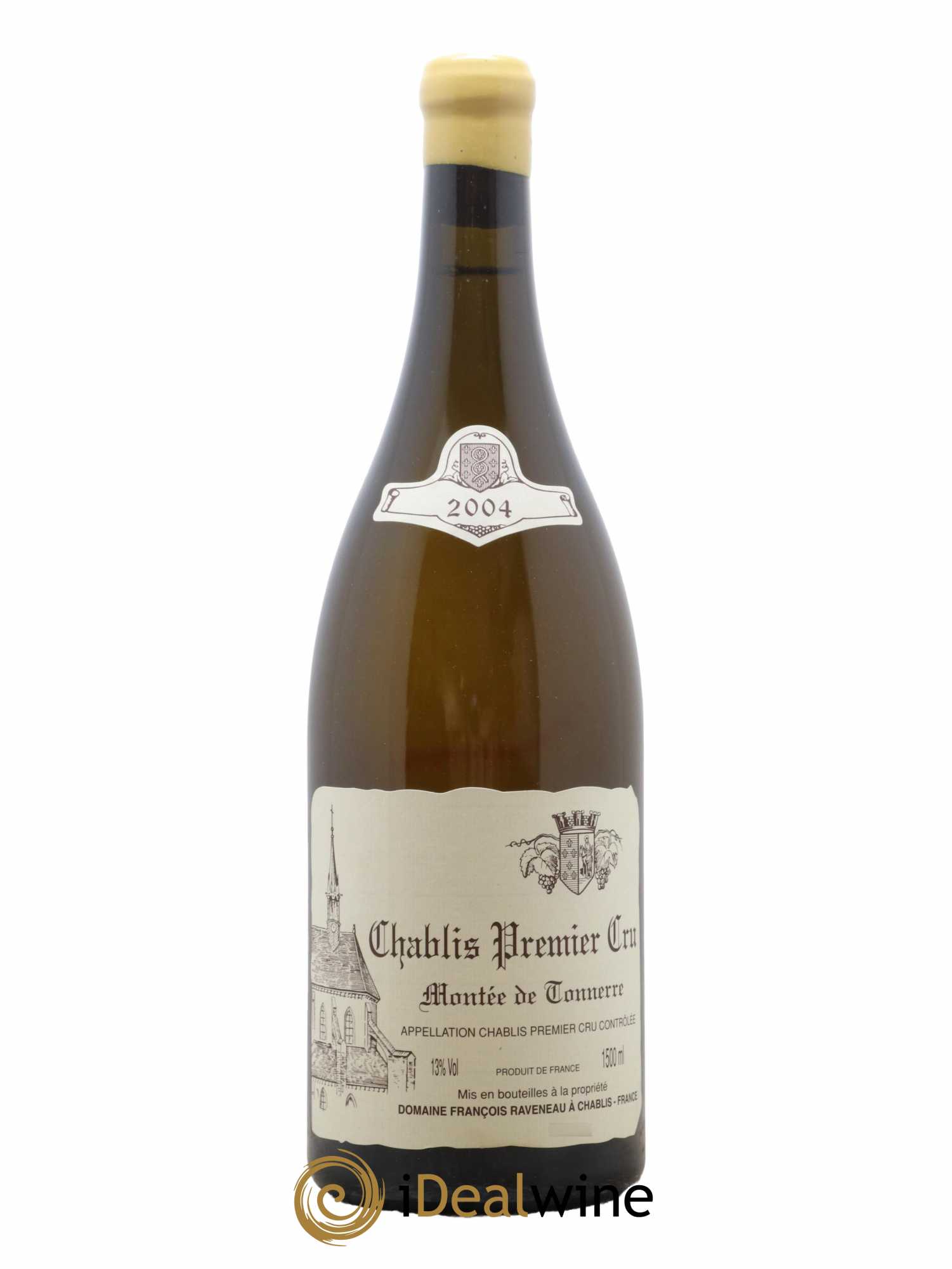 Chablis 1er Cru Montée de Tonnerre Raveneau (Domaine) 2004 - Lot de 1 magnum - 0