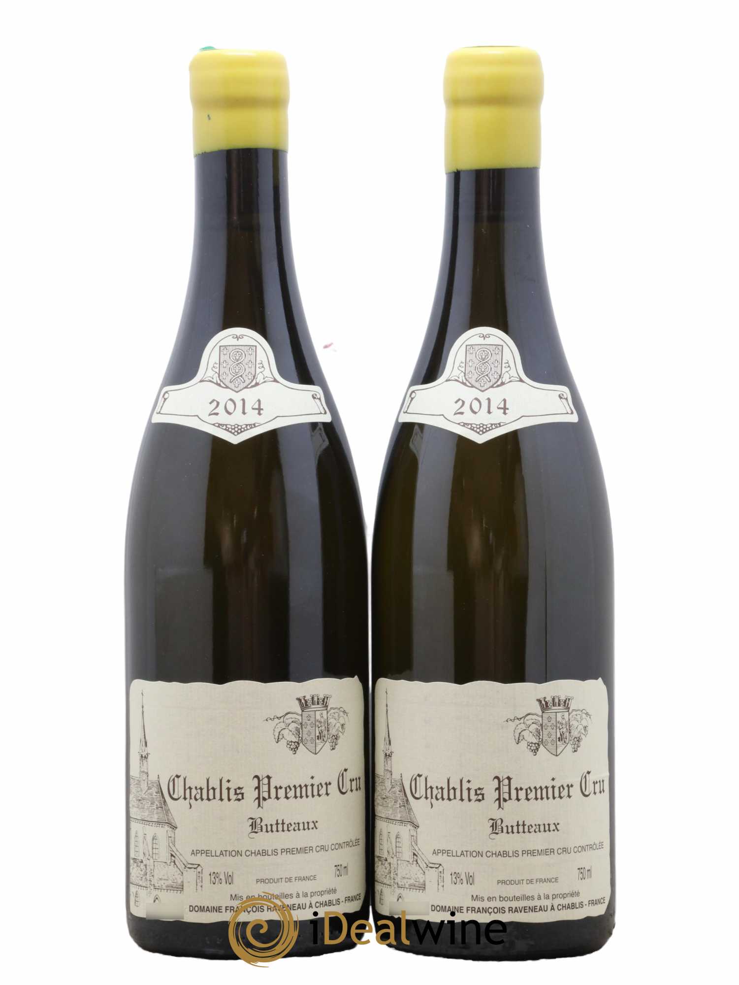 Chablis 1er Cru Butteaux Raveneau (Domaine) 2014 - Posten von 2 Flaschen - 0