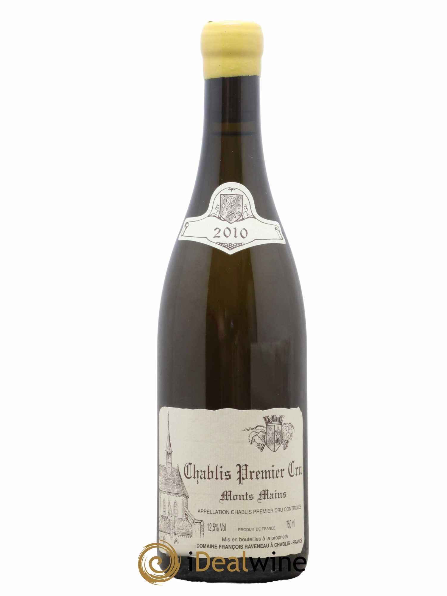Chablis 1er Cru Monts Mains Raveneau (Domaine) 2010 - Lot de 1 bouteille - 0