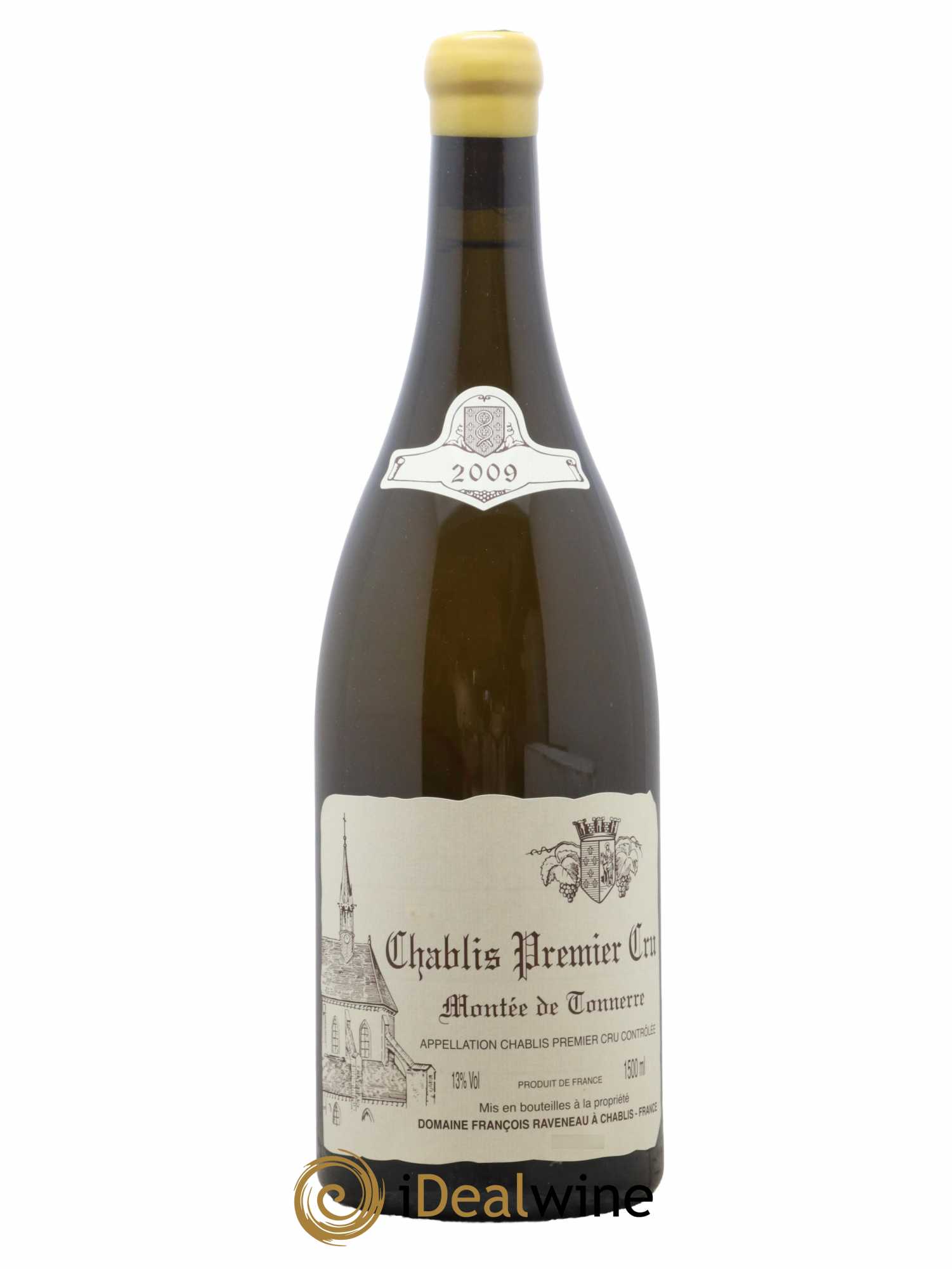 Chablis 1er Cru Montée de Tonnerre Raveneau (Domaine) 2009 - Lot de 1 magnum - 0