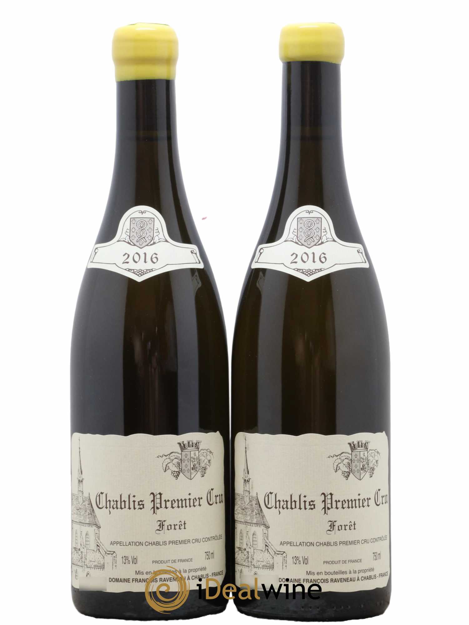 Chablis 1er Cru Forêt Raveneau (Domaine) 2016 - Lot de 2 bouteilles - 0