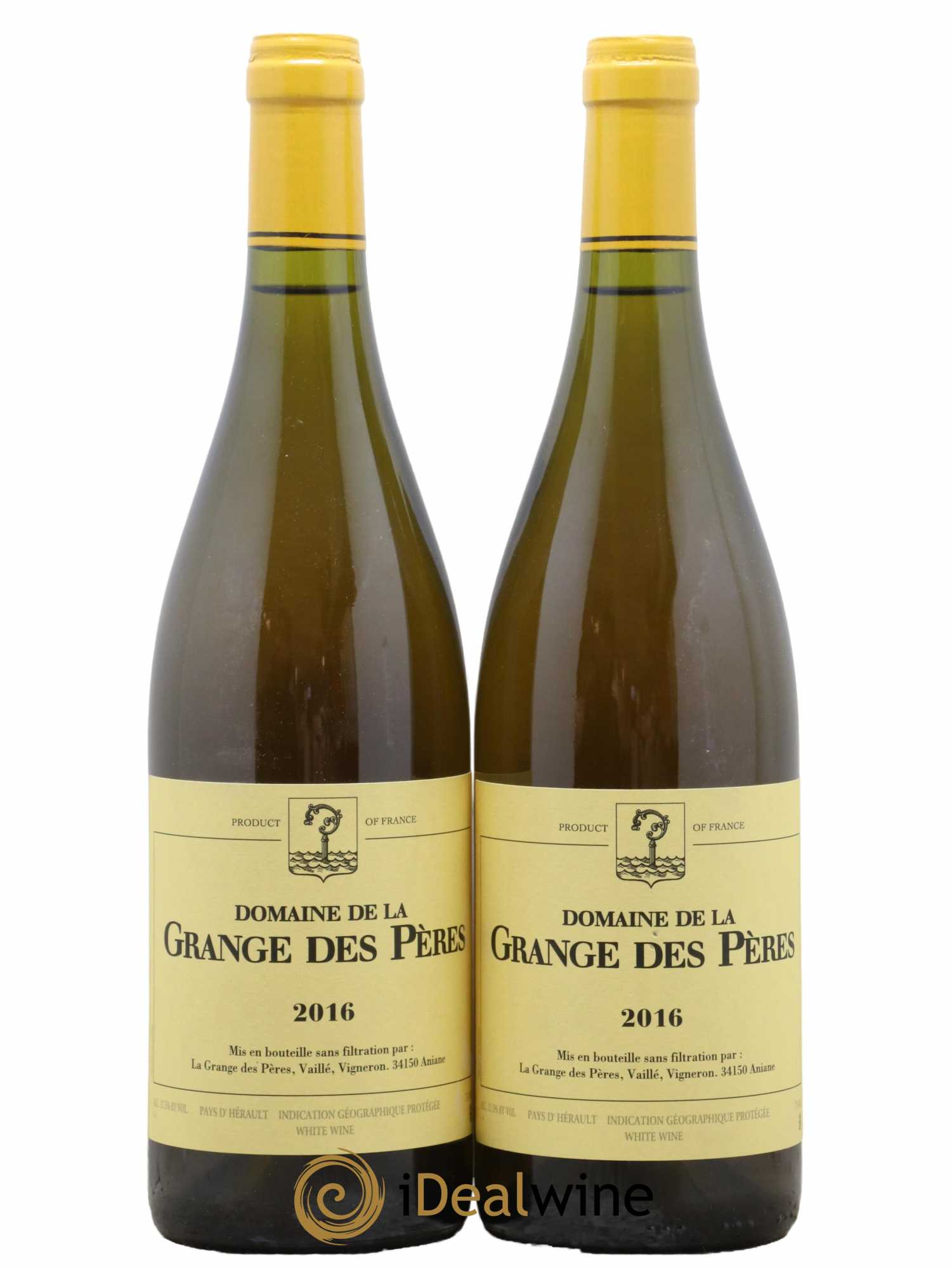 Pays d'Hérault Grange des Pères Laurent Vaillé 2016 - Lot de 2 bouteilles - 0