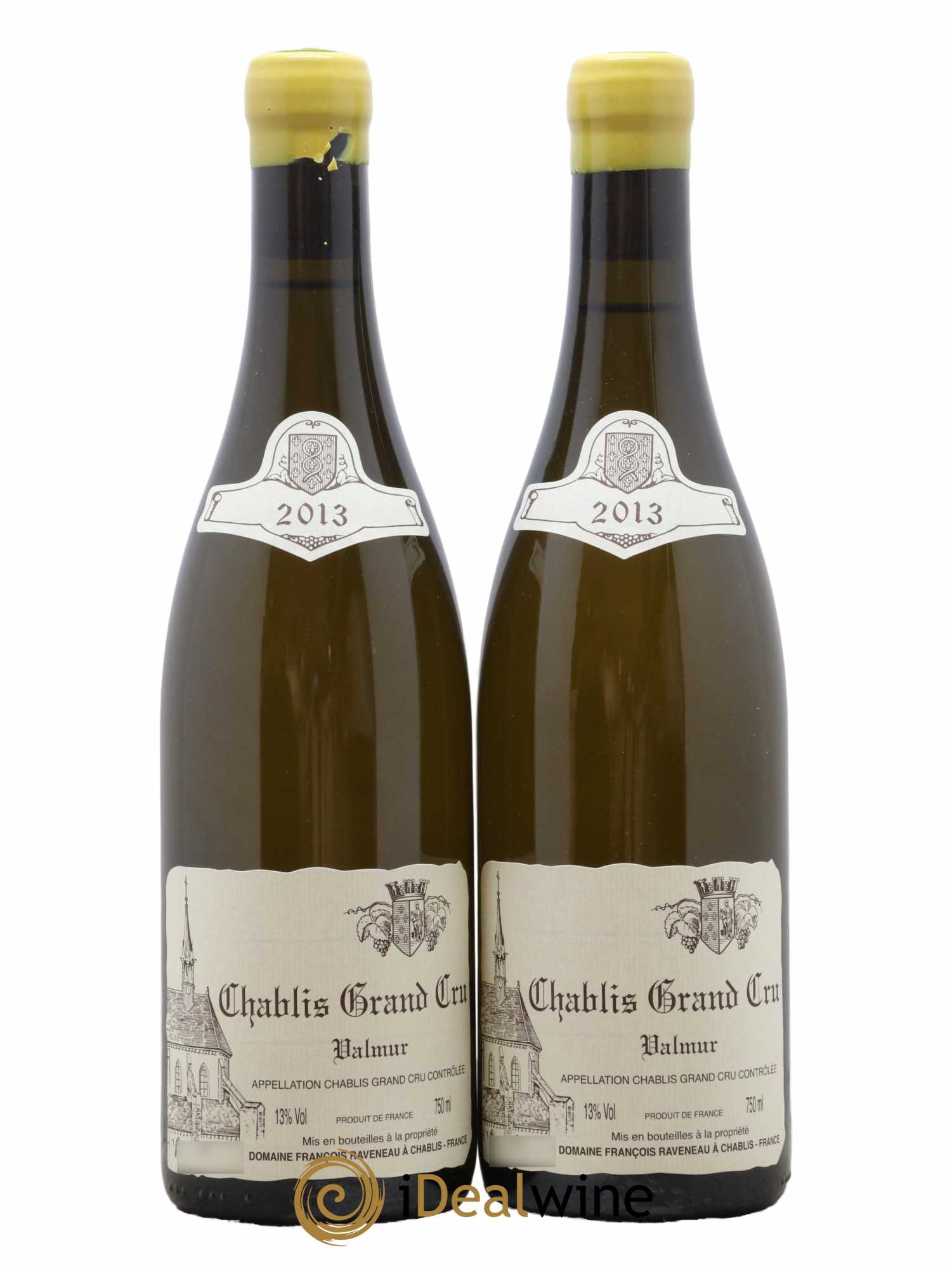 Chablis Grand Cru Valmur Raveneau (Domaine) 2013 - Lot de 2 bouteilles - 0
