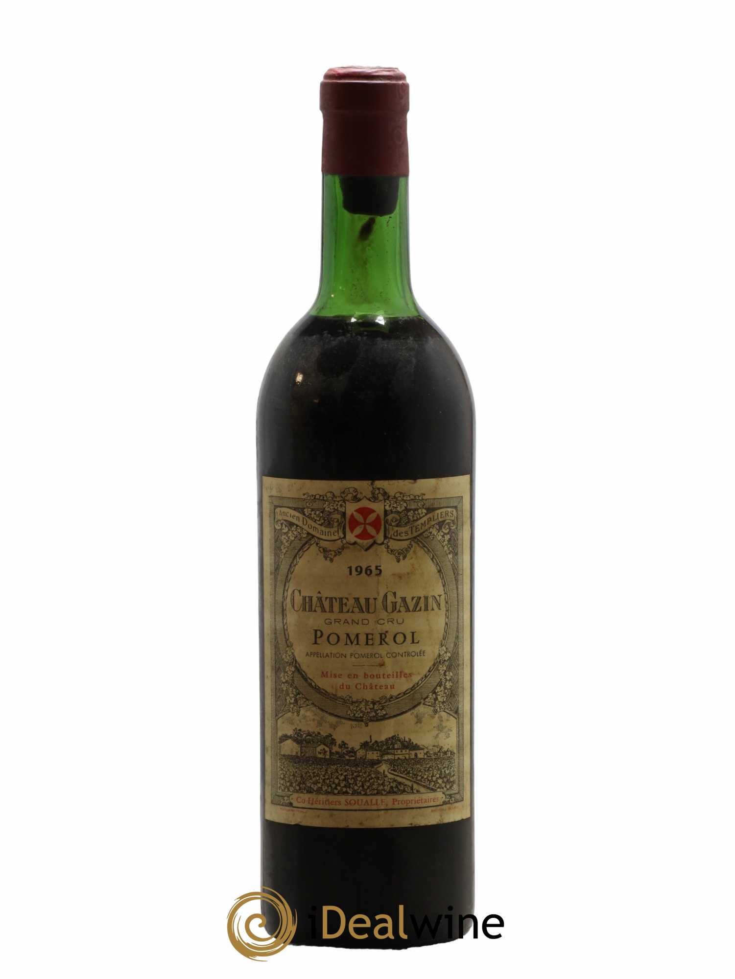 Château Gazin 1965 - Lot de 1 bouteille - 0