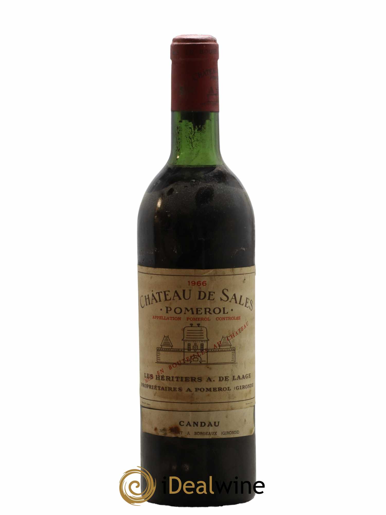 Château de Sales 1966 - Lot de 1 bouteille - 0
