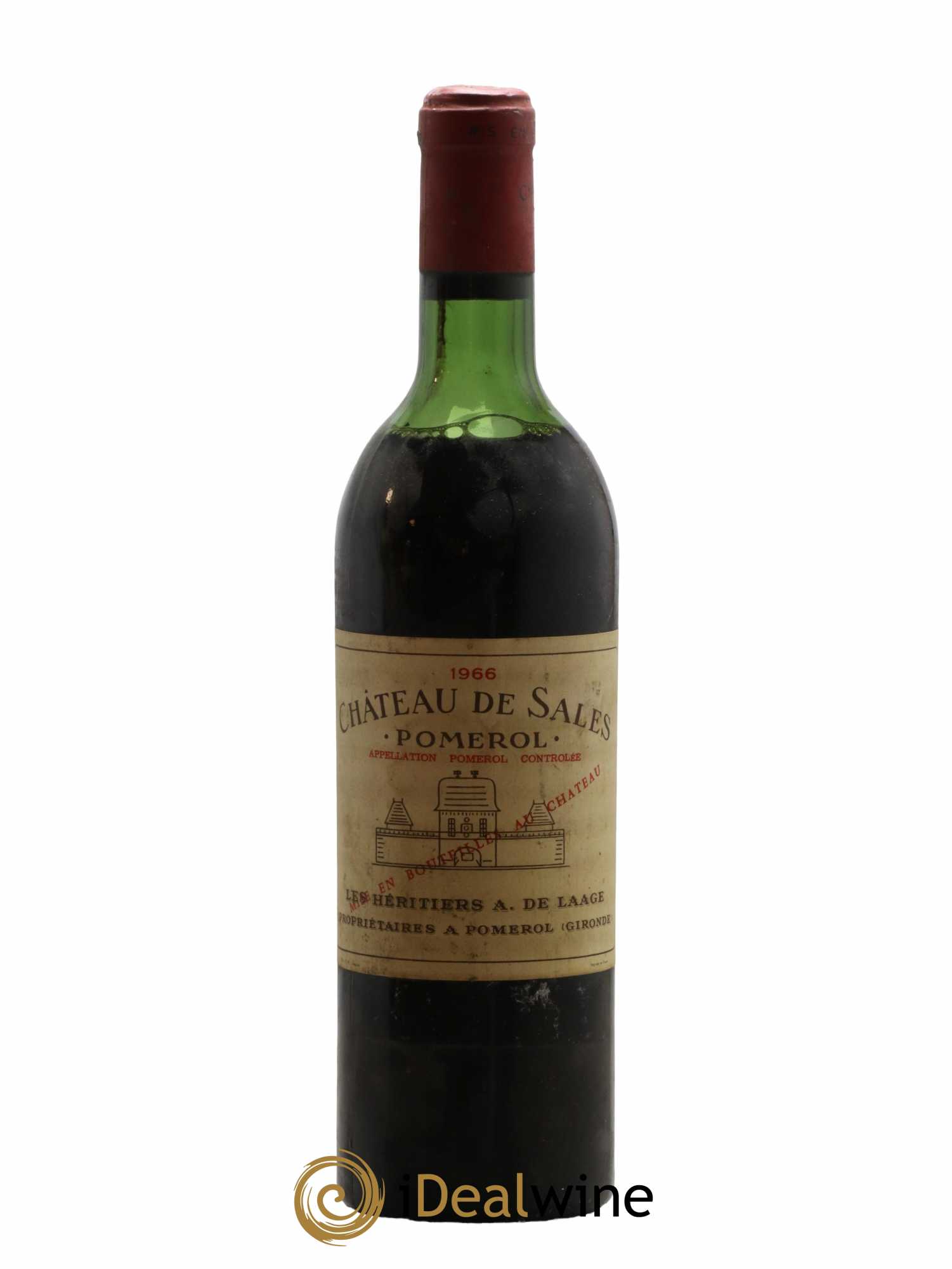 Château de Sales 1966 - Lot de 1 bouteille - 0