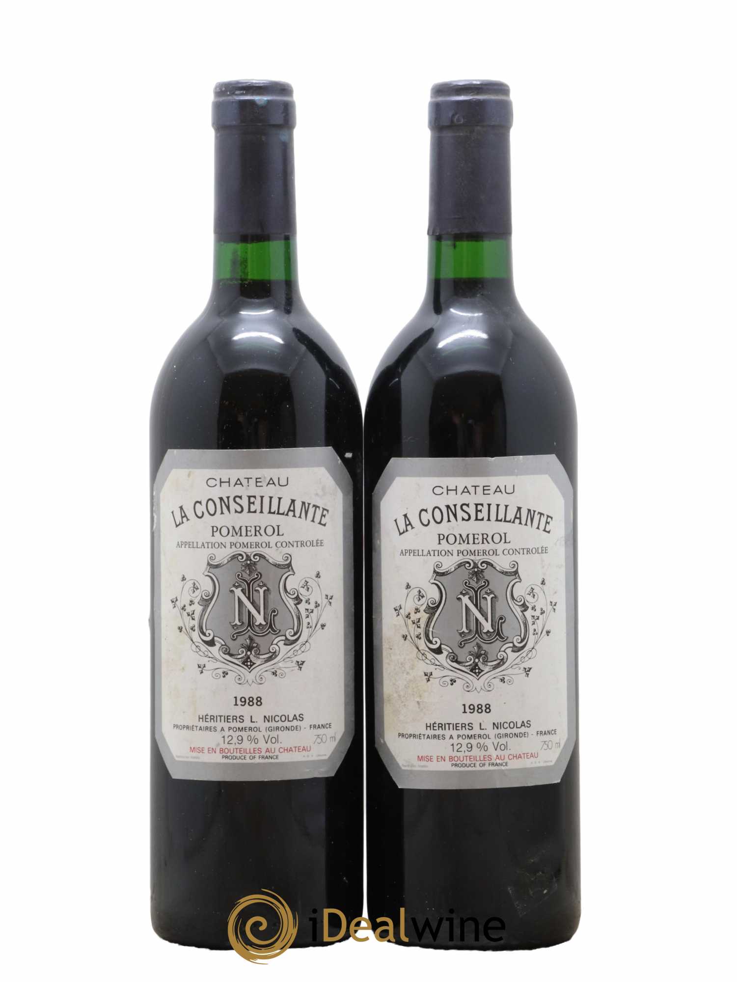 Château la Conseillante 1988 - Lot de 2 bouteilles - 0