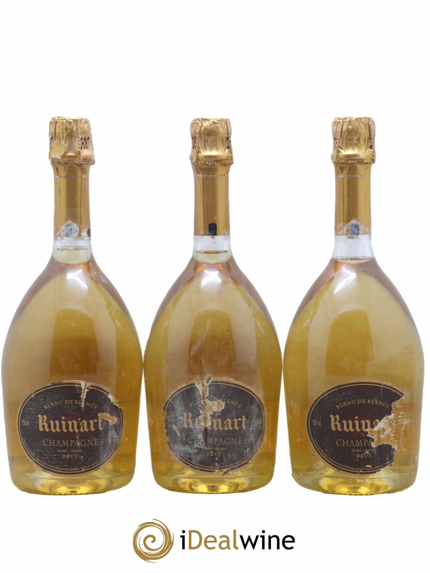 Blanc de Blancs Brut Ruinart - Lot de 3 bouteilles - 0