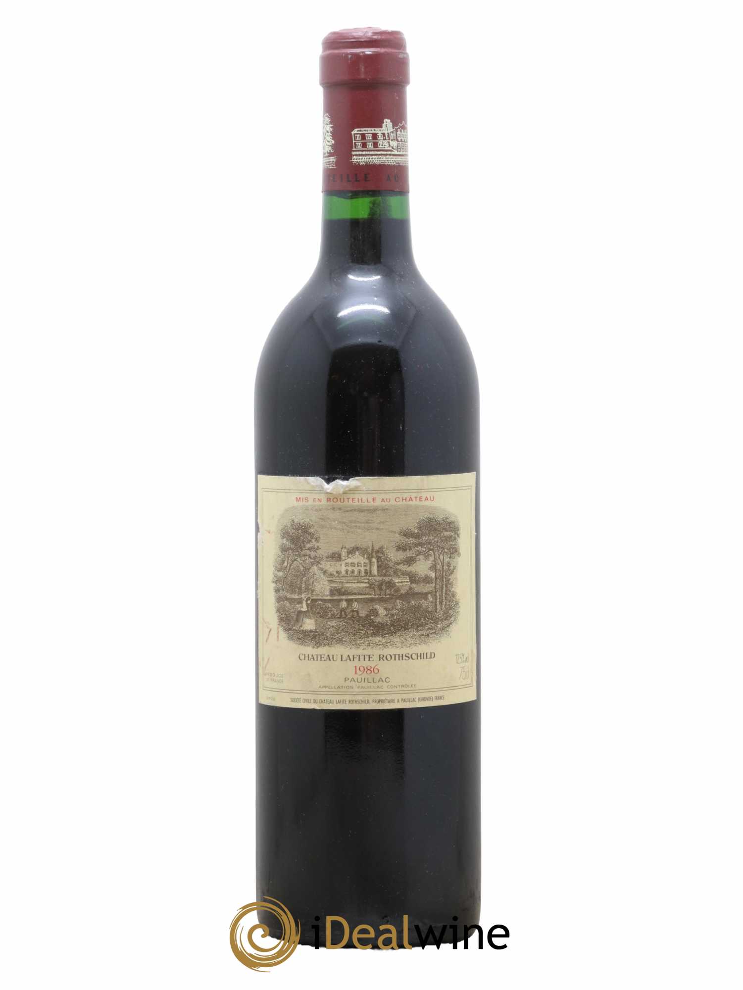 Château Lafite Rothschild 1er Grand Cru Classé 1986 - Lot de 1 bouteille - 0
