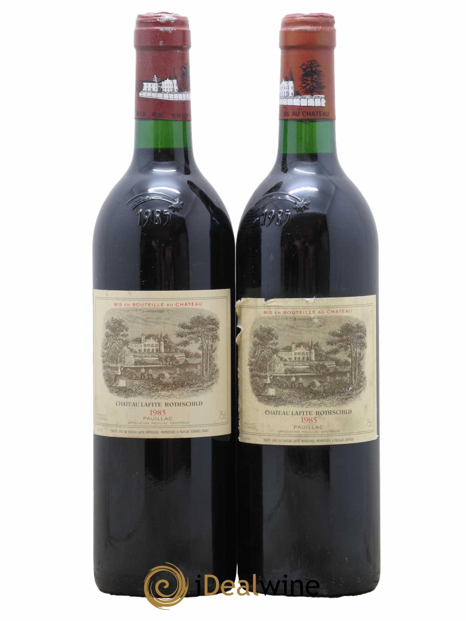 Château Lafite Rothschild 1er Grand Cru Classé 1985 - Lot de 2 bouteilles - 0