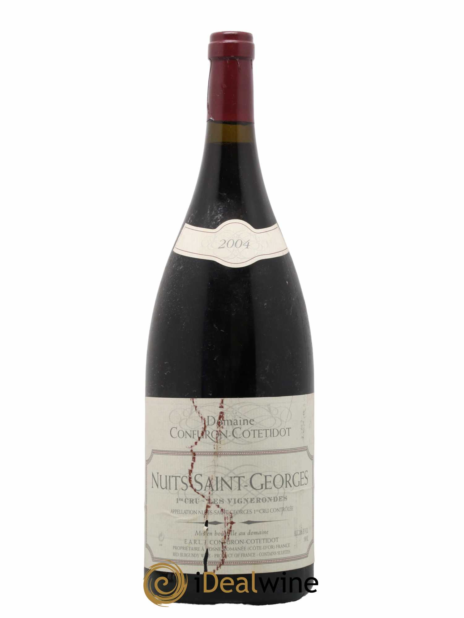 Nuits-Saint-Georges 1er Cru Les Vignes Rondes Confuron-Cotetidot 2004 - Lot de 1 magnum - 0